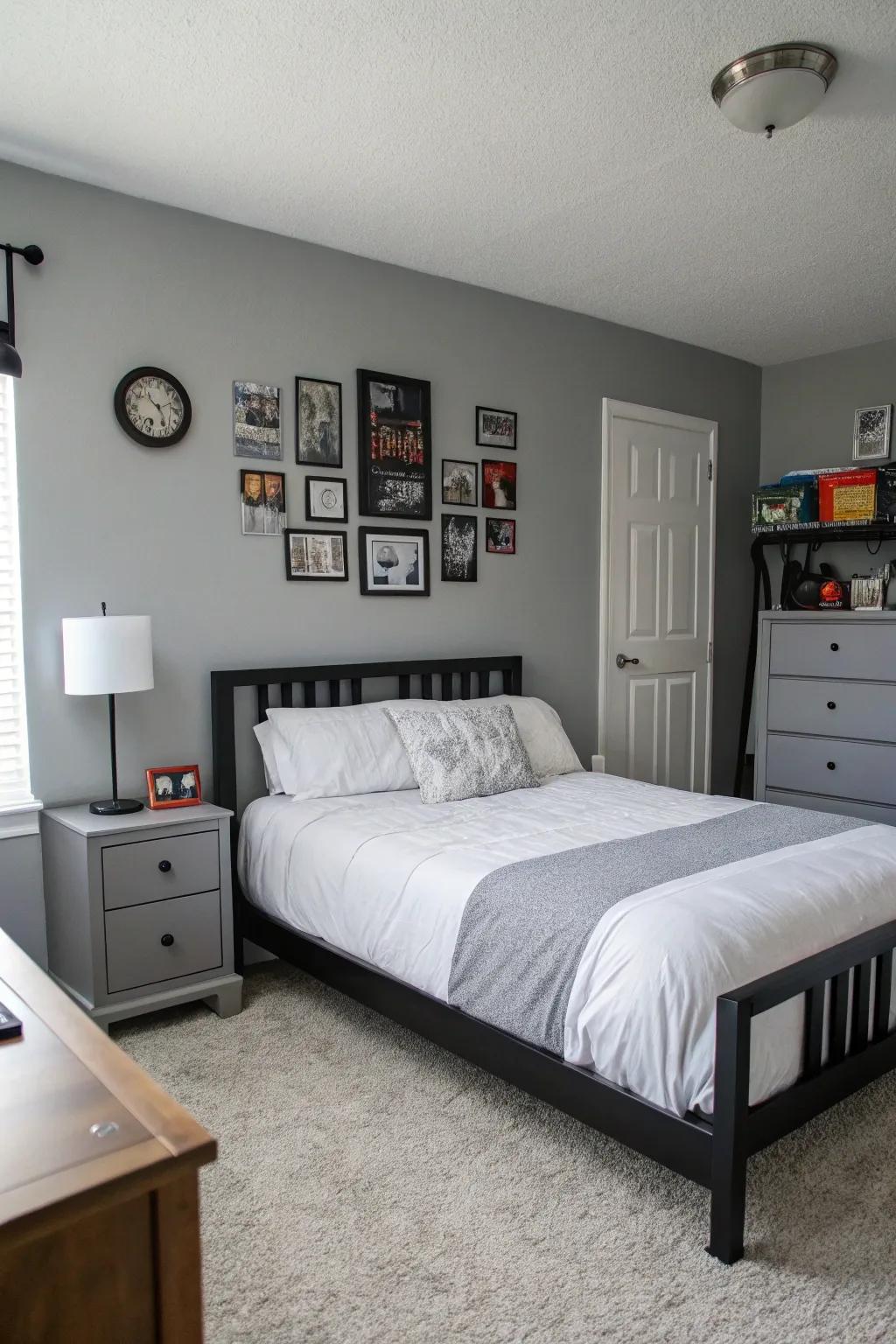 Understated shades fashion a sophisticated foundation for any bedroom vision