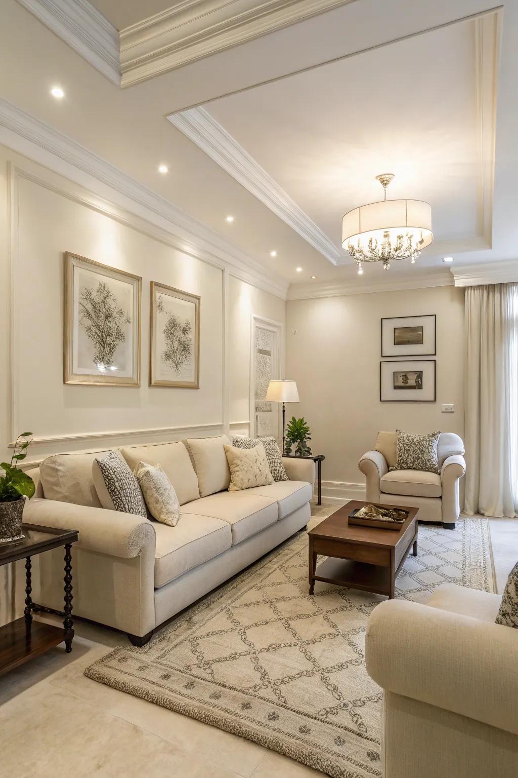 Bright color schemes to open up space.
