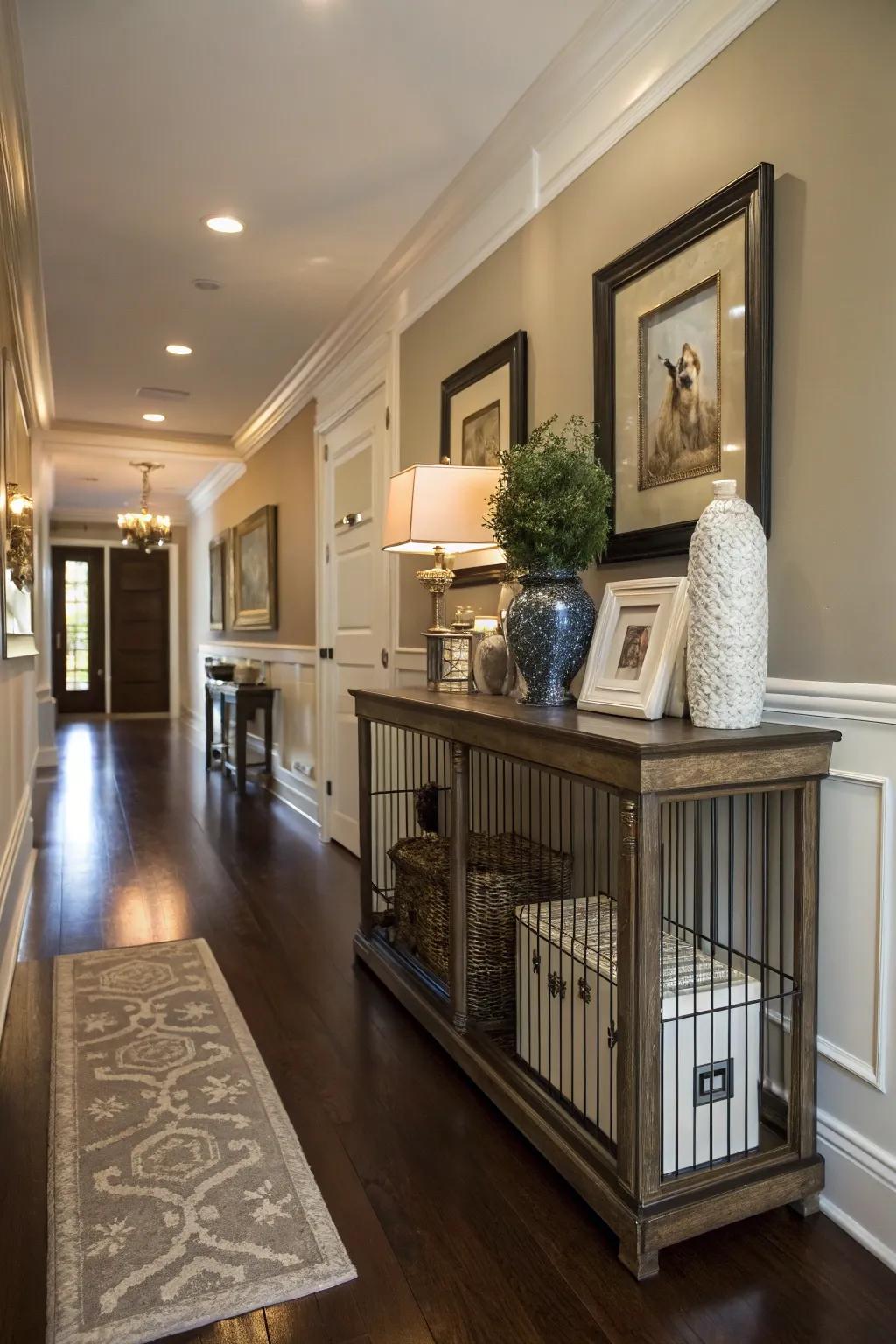 Multi-functional crates seamlessly combine elegance and practicality.