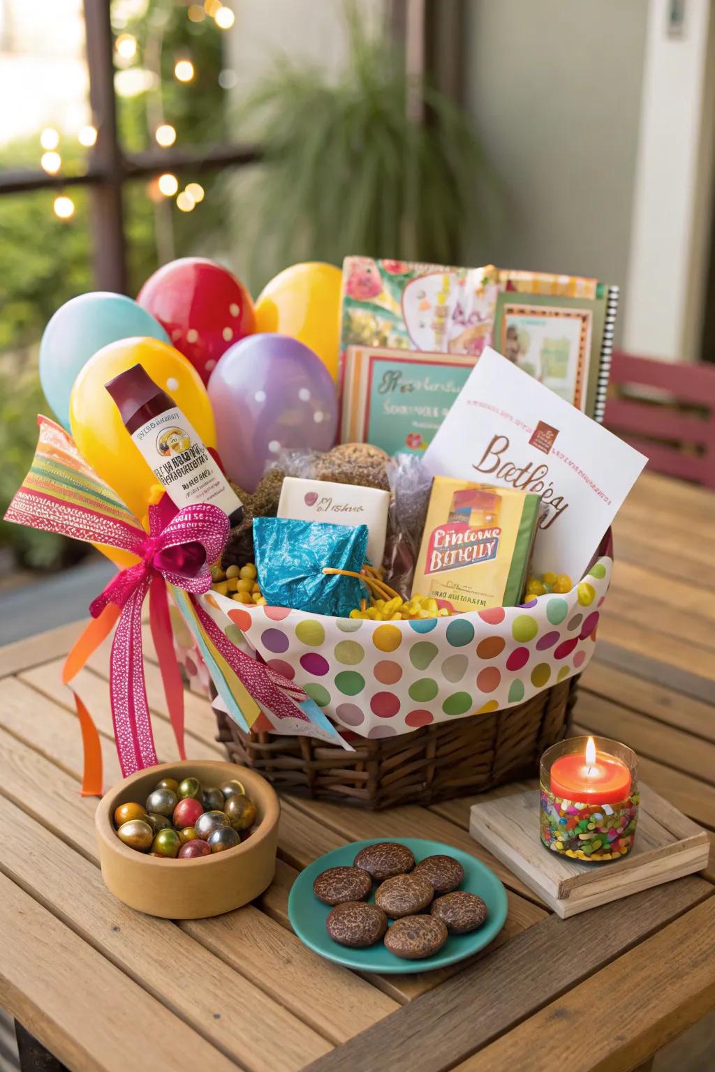 Mark life's milestones with bespoke, themed gift baskets.