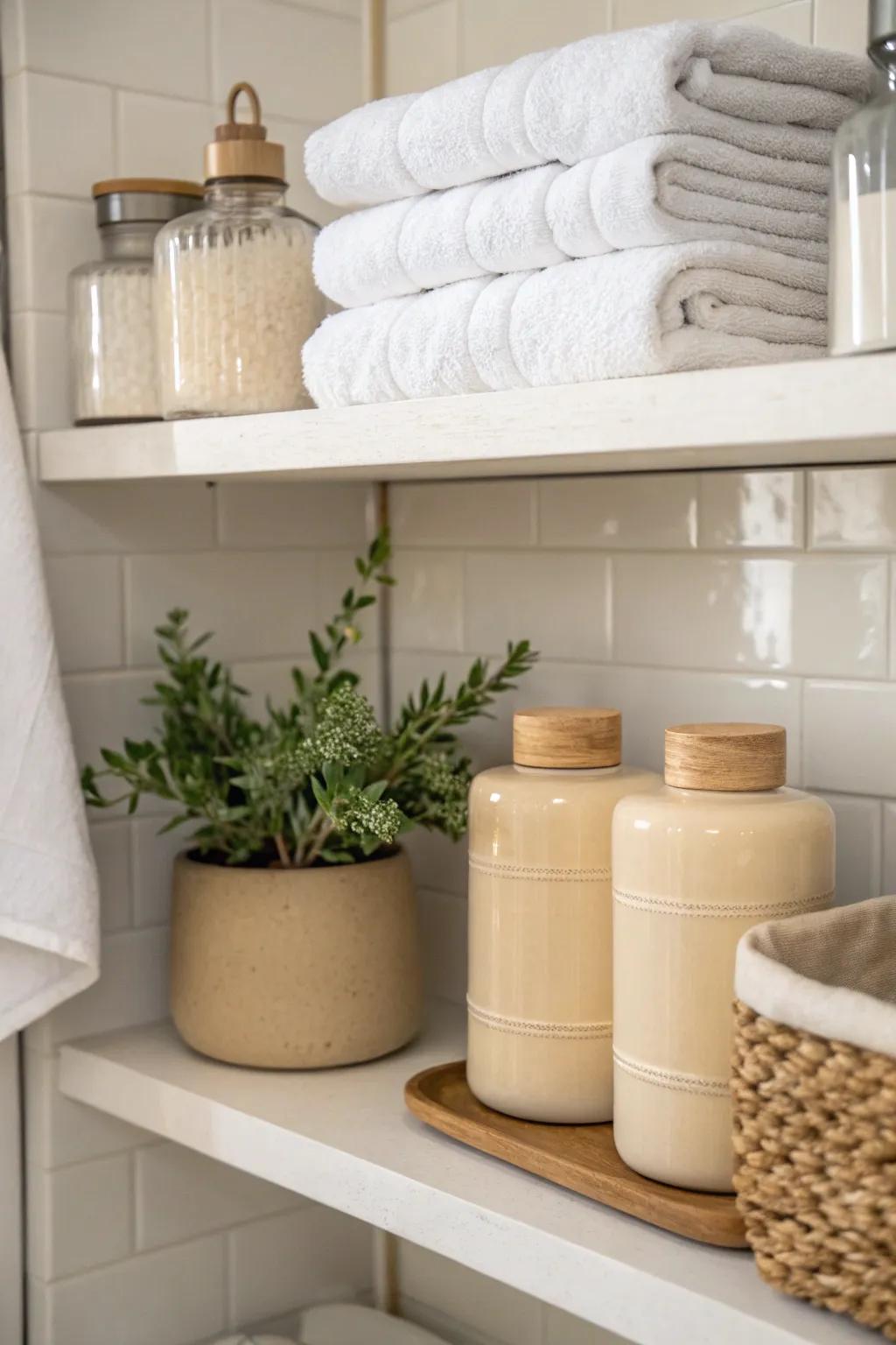 Soft hues foster a peaceful and lasting impression.