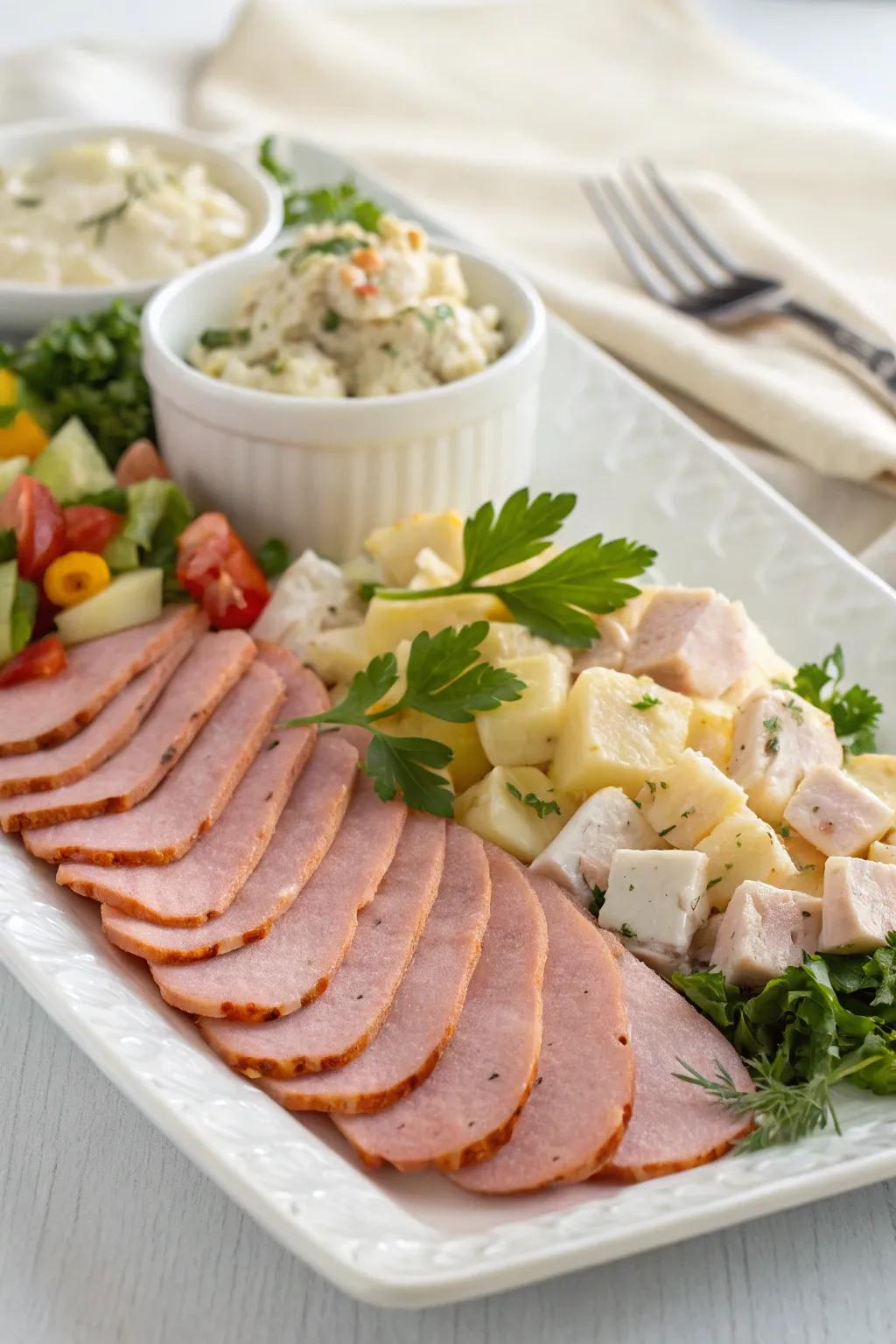 Embrace the heart of Newfoundland with a classic cold plate.