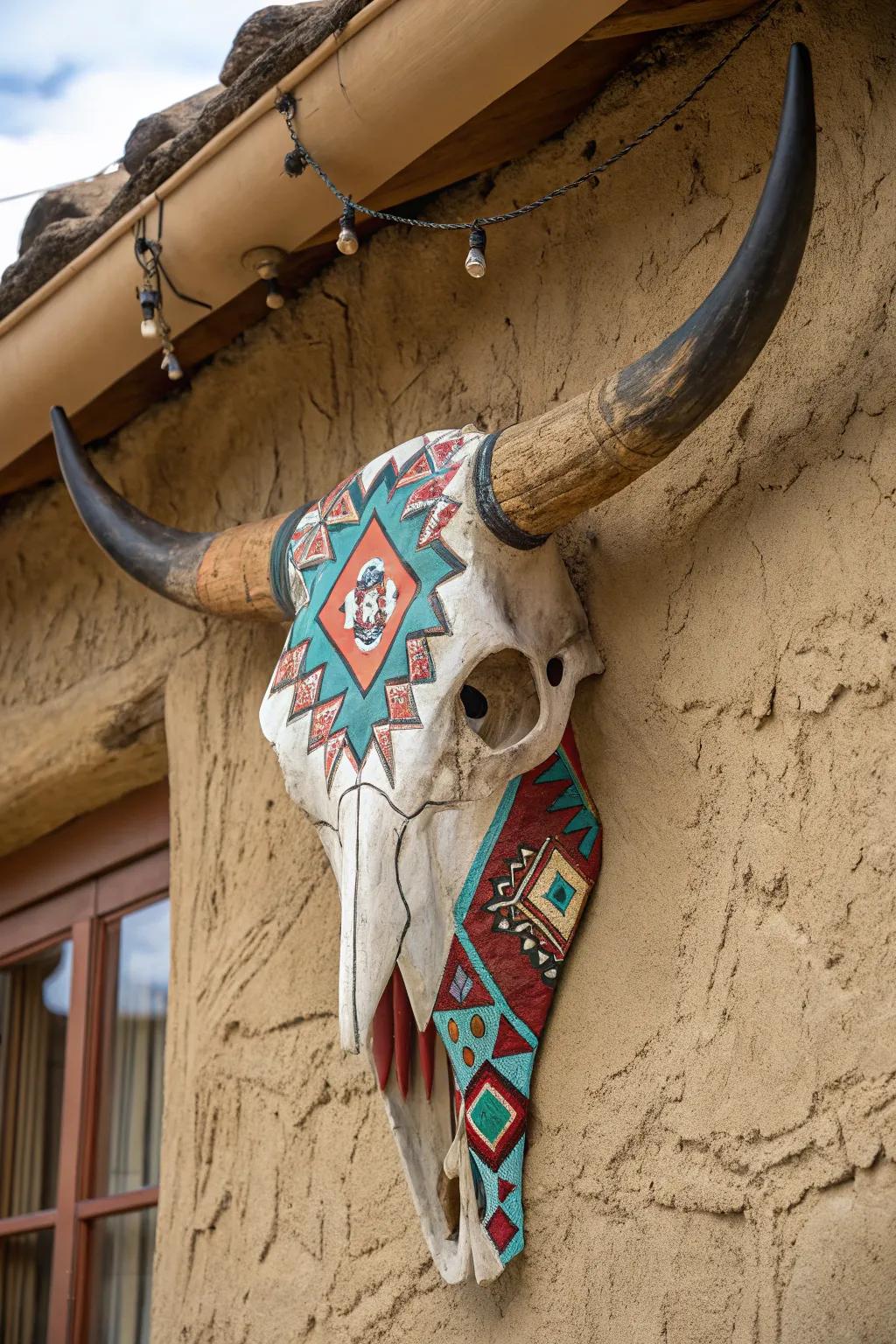 Geometric designs inspired by the Southwest bring a touch of culture to your home.
