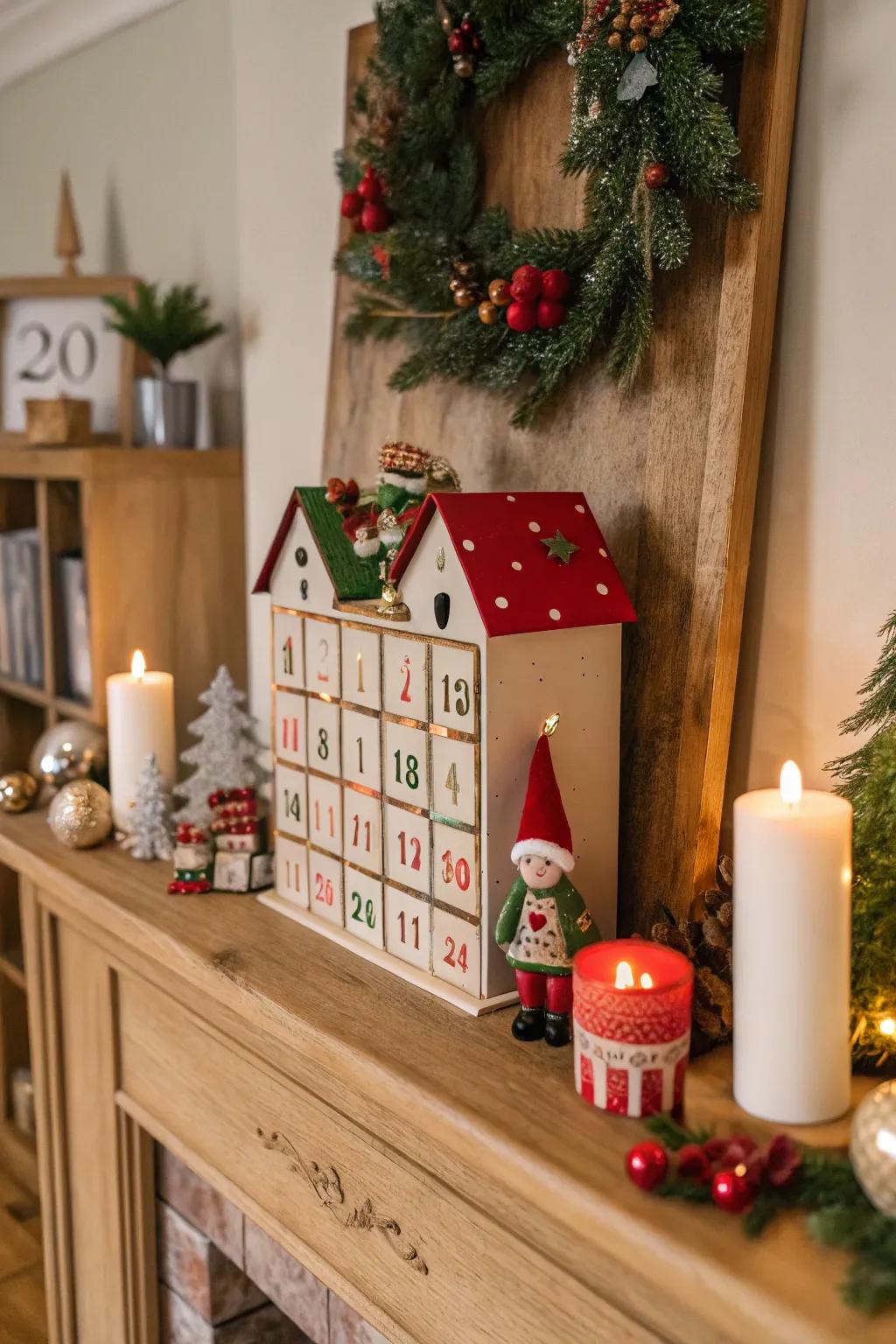 Transform each day into a delightful surprise with an elf-inspired Advent calendar.
