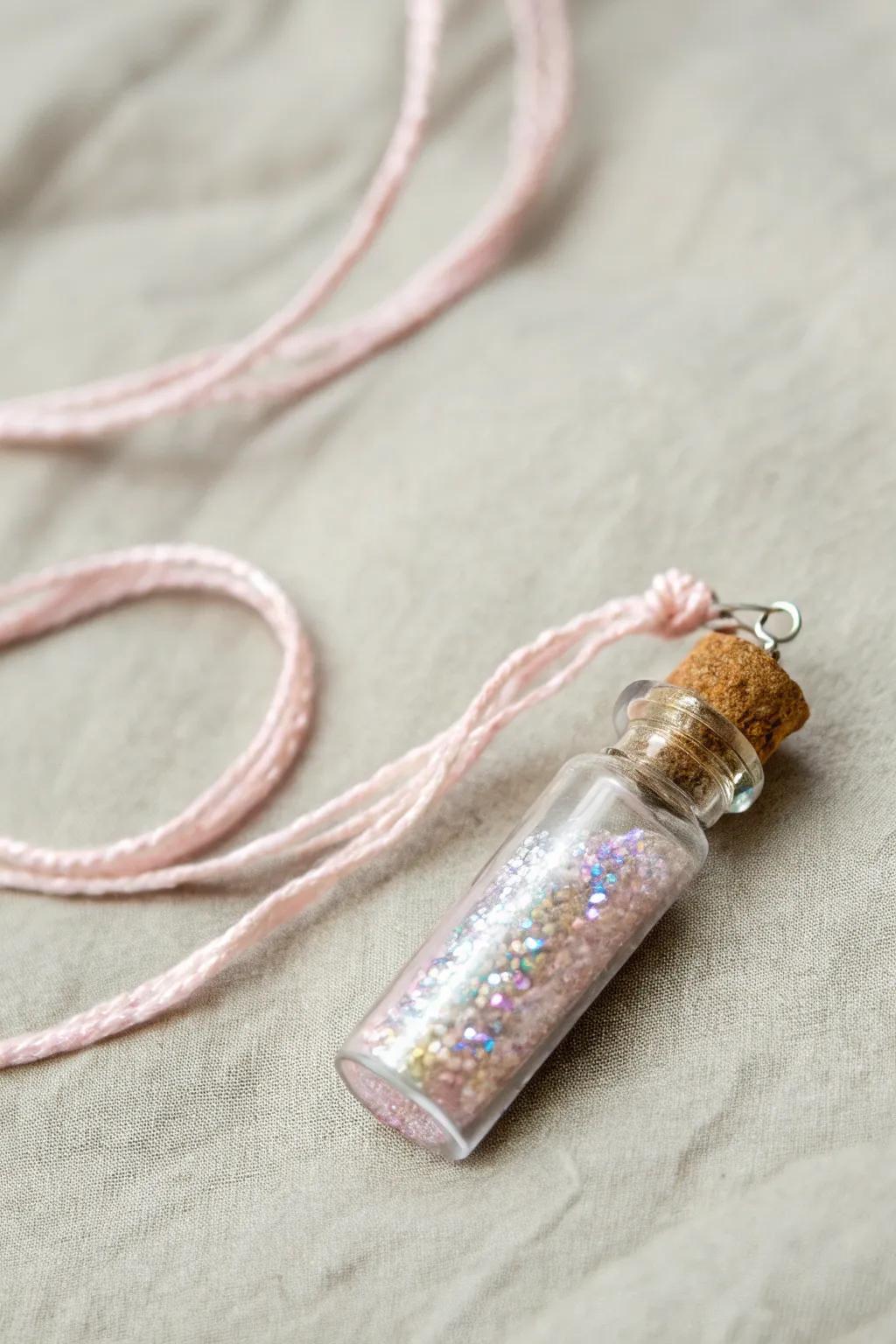 Capture the enchantment with magical sparkle dust amulets—perfect party mementos that shine with joy!