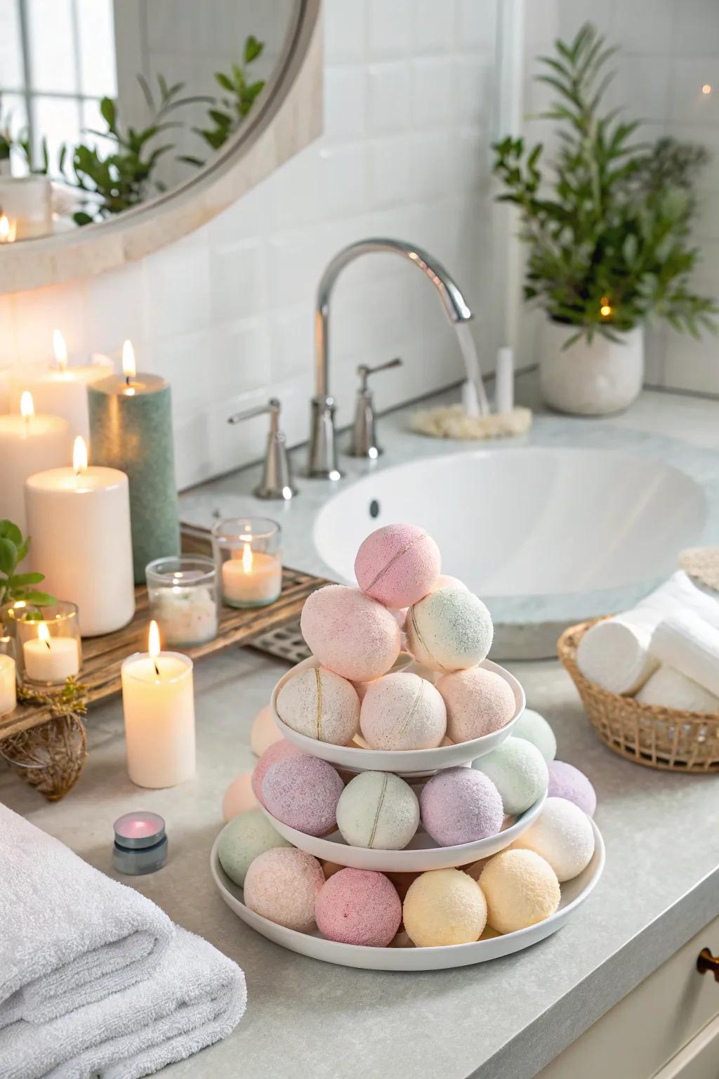With these luxurious bath fizzers, any bath can be transformed into a tranquil escape.