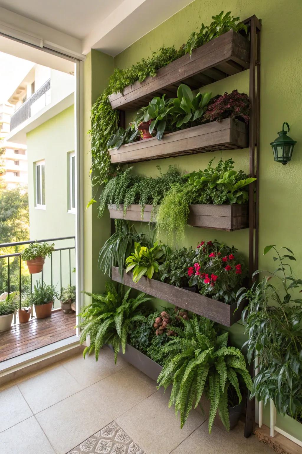 Vertical gardening helps you use space well in your grow room.