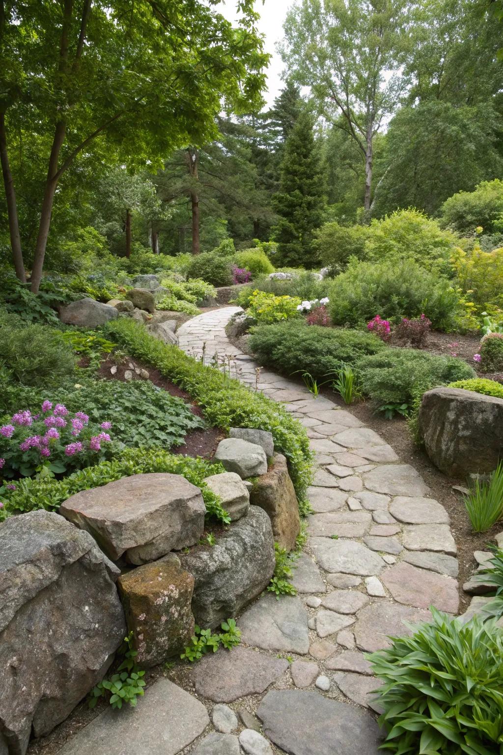 Stone sanctuaries present a natural and economical avenue to amplify your yard’s charm.