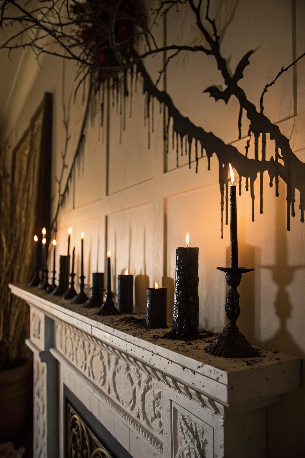 Illuminating candles can metamorphose any chamber into a spectral setting.