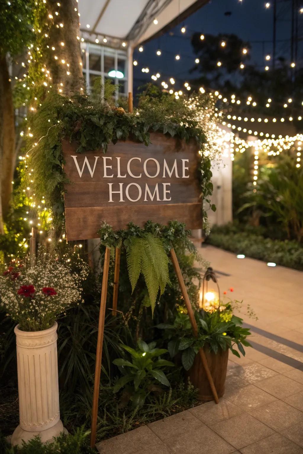 A welcoming arrangement ideal for any homecoming festivity.