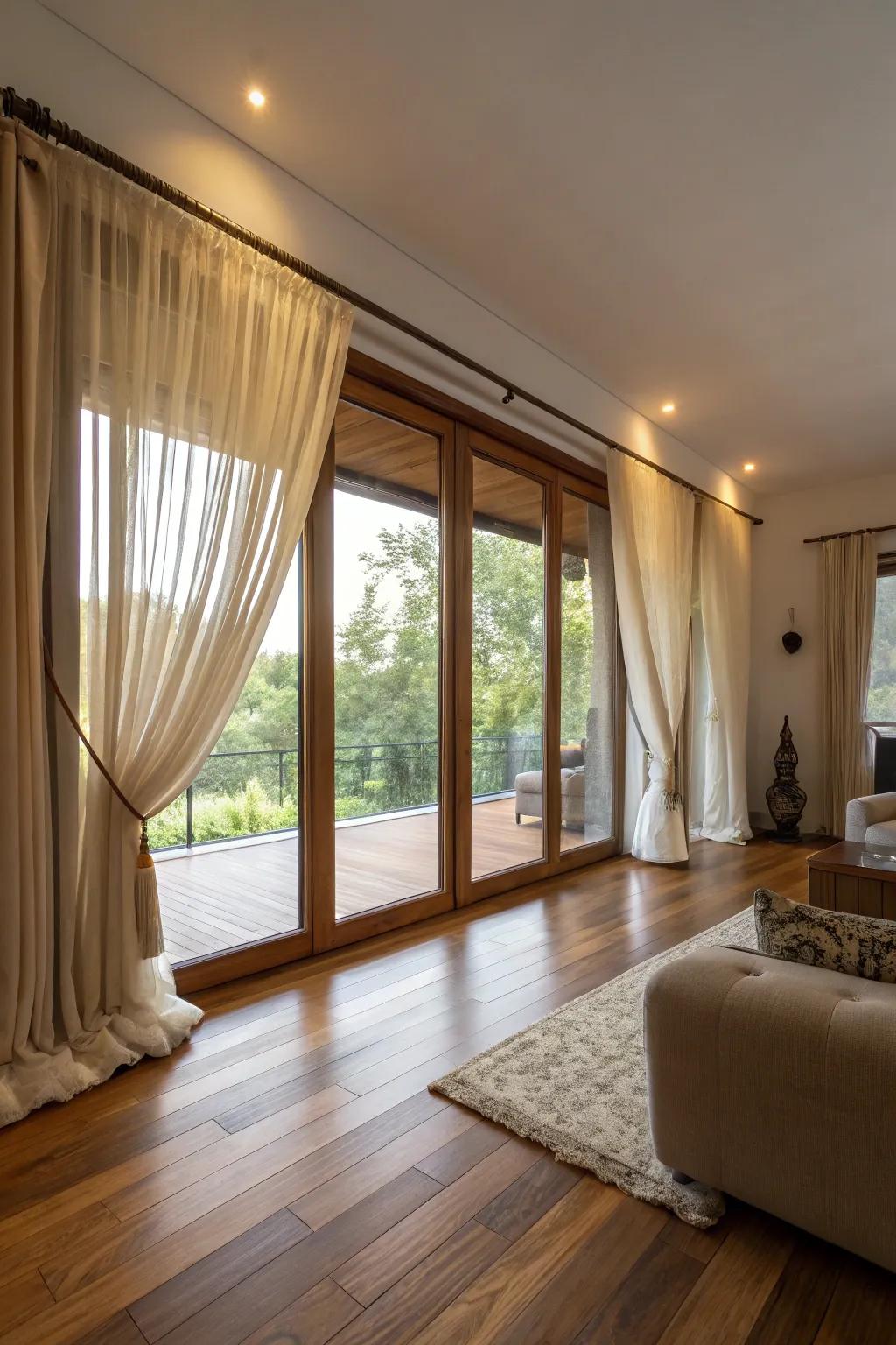 Classic window coverings enhance any room with warmth and flair.