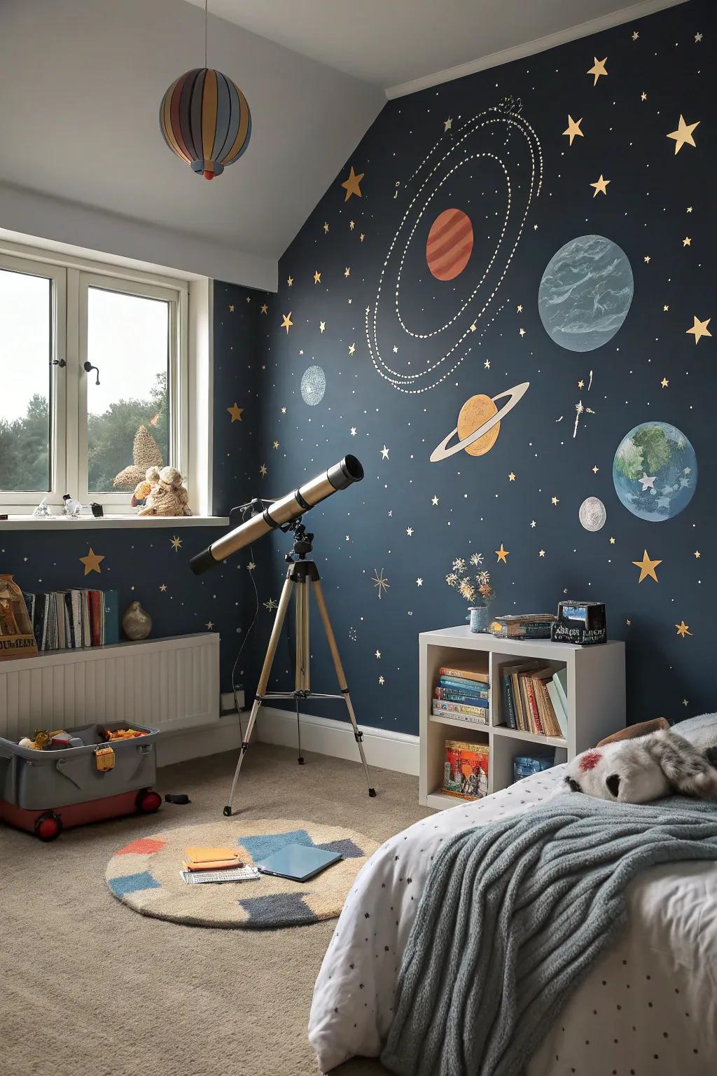 A cosmos-inspired paradise that sparks imagination and discovery.