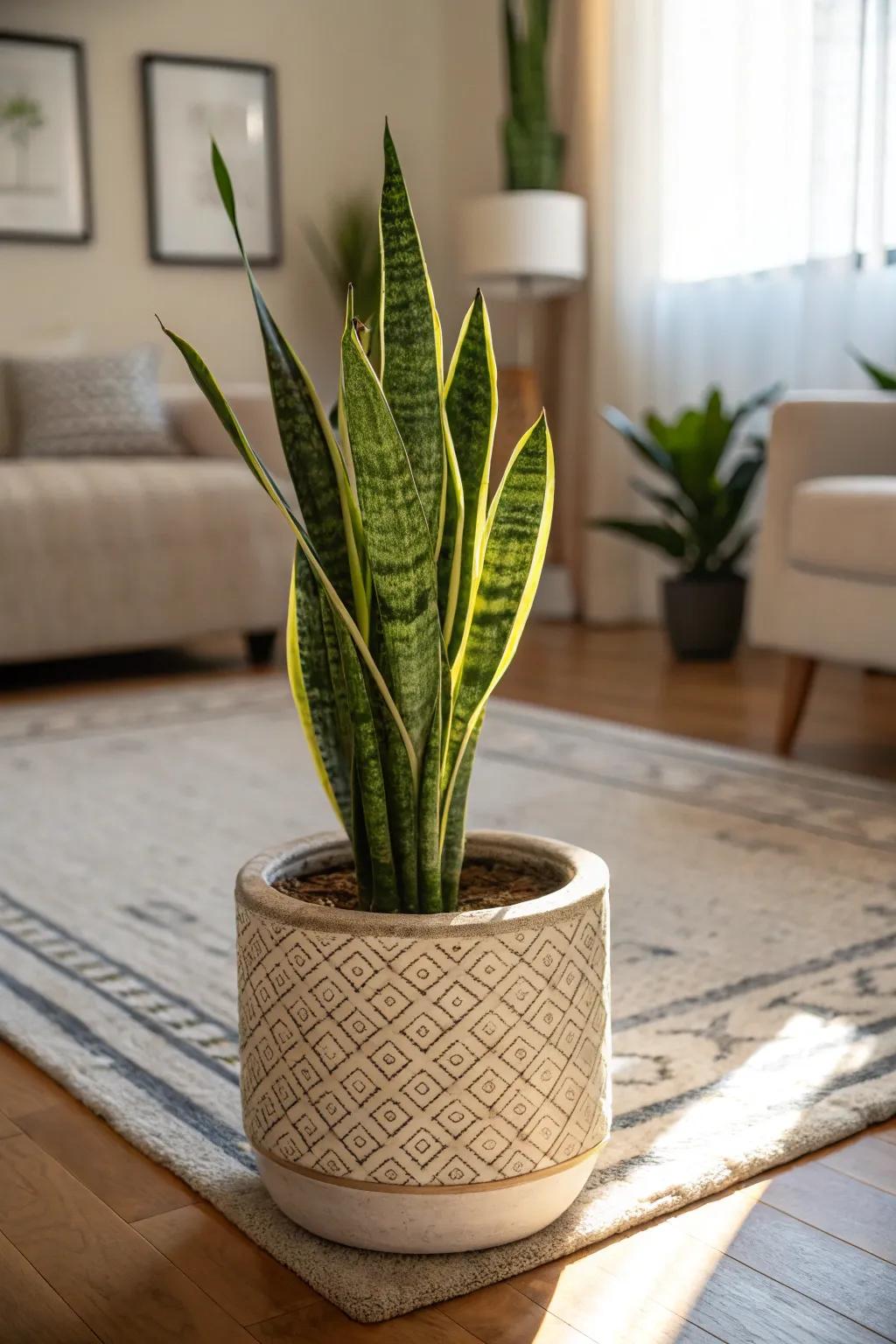 Effortless and stylish, the aspidistra brings beauty to any spot.
