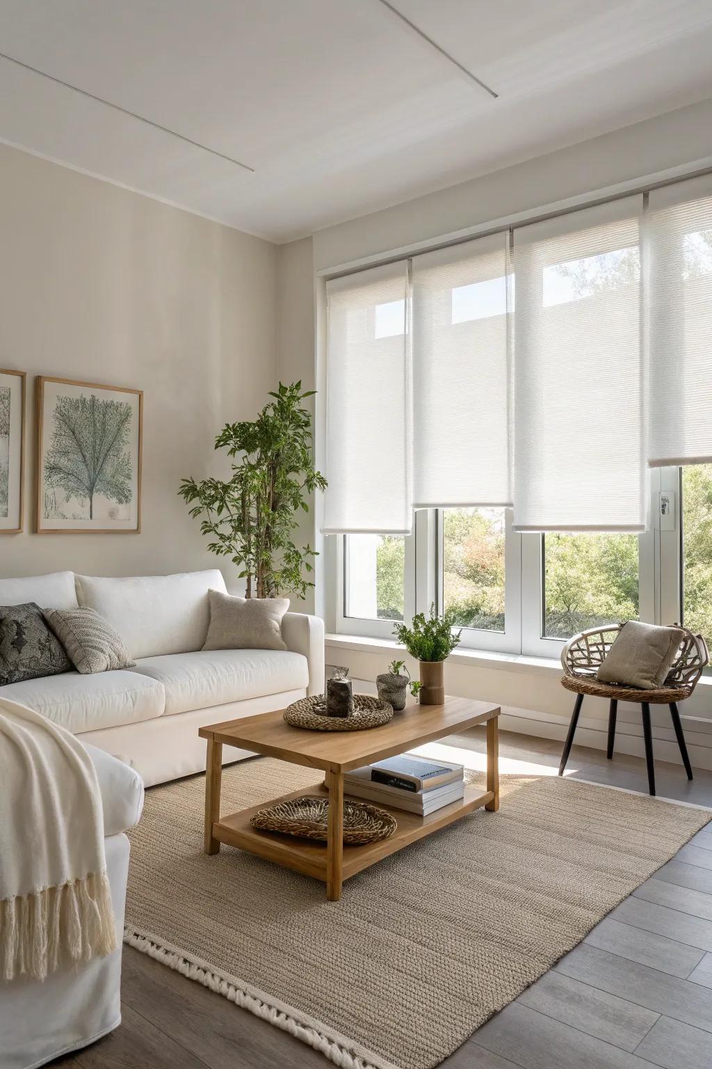 Vertical window solutions infuse a sense of simplicity into any space.