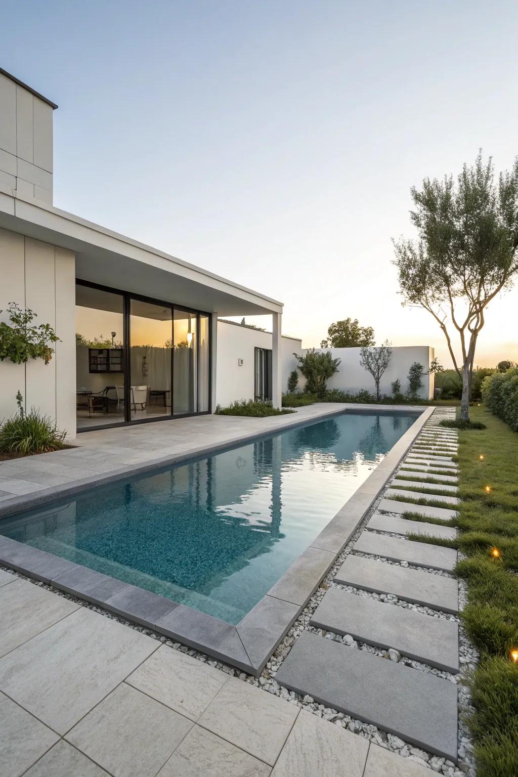 Contemporary design featuring uncluttered lines for a modern ambiance.