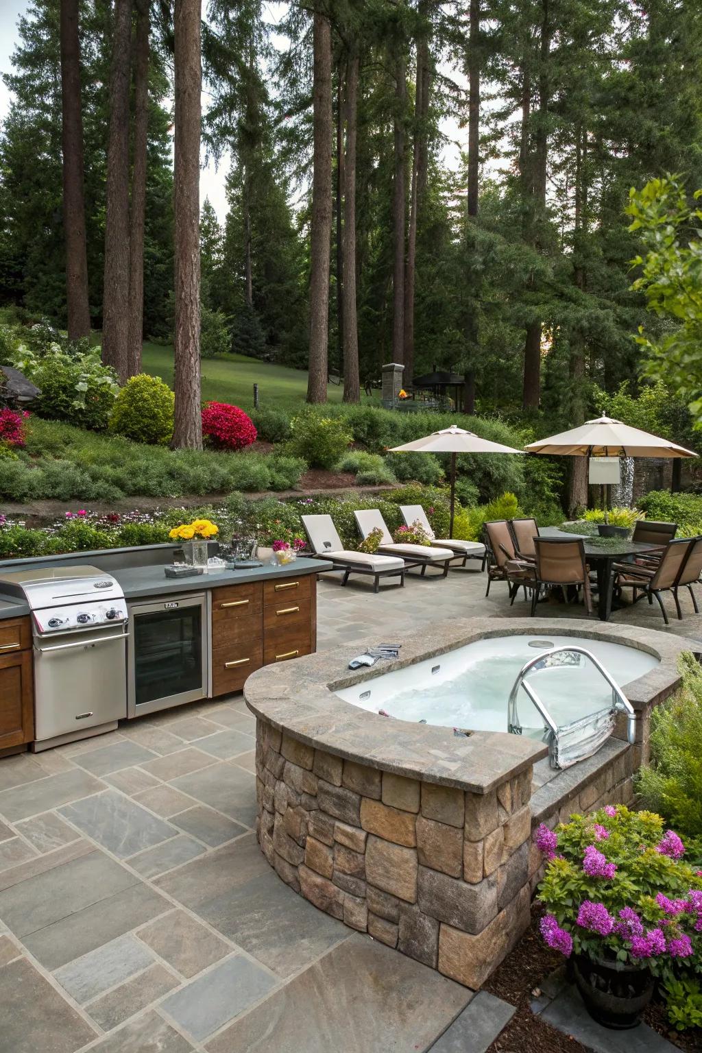Achieve harmony in your space with coordinated materials for a consistent style.
