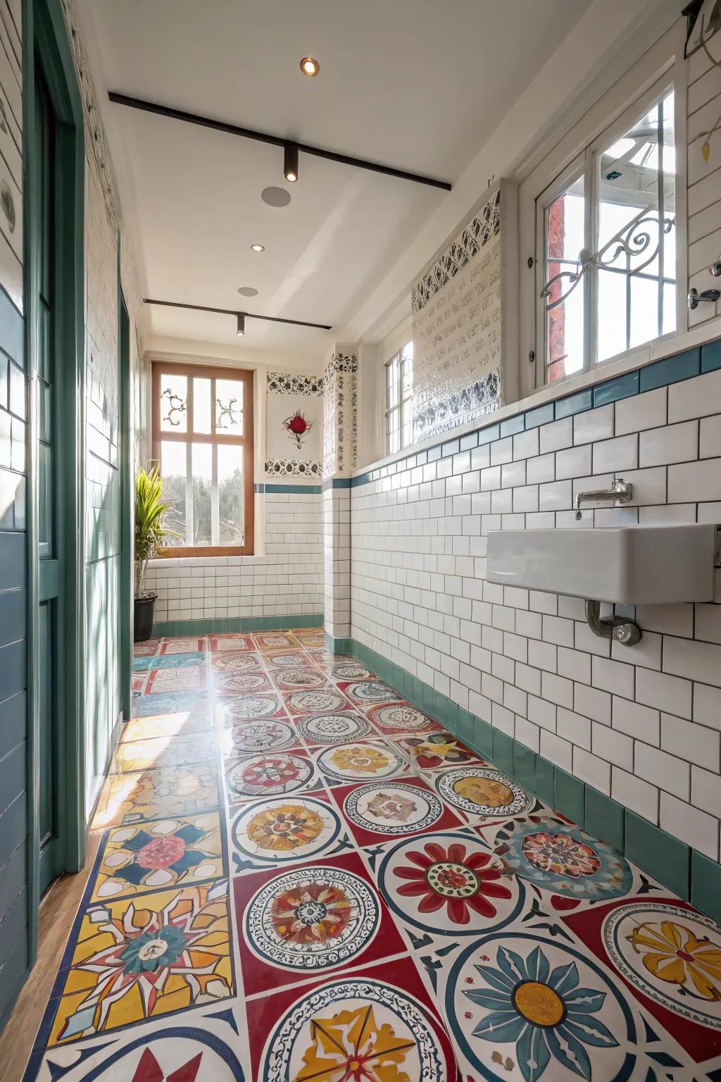 Tiles possess the transformative power to elevate your bathroom from mundane to magnificent.