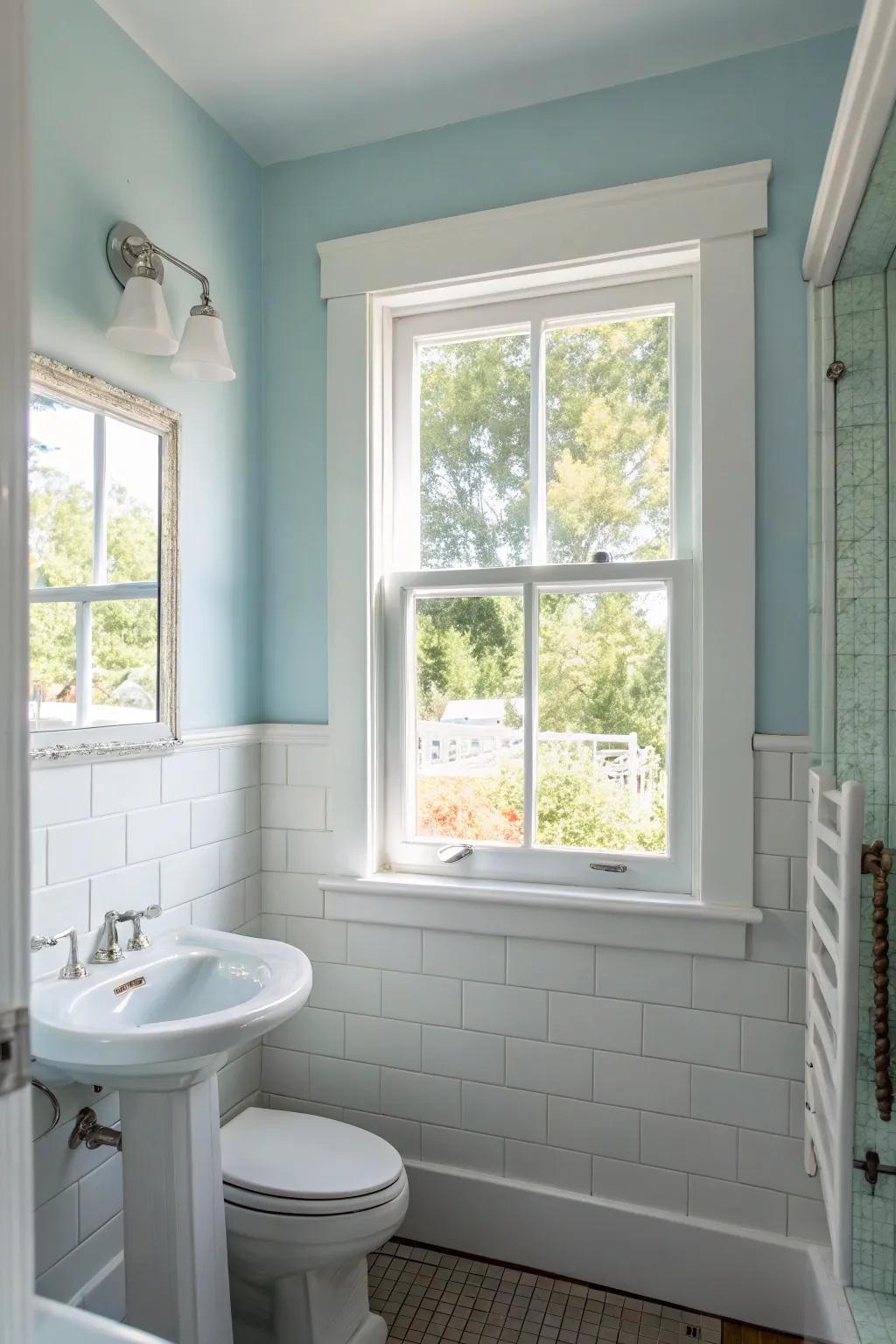 Radiant hues impart a sense of vastness to confined spaces.