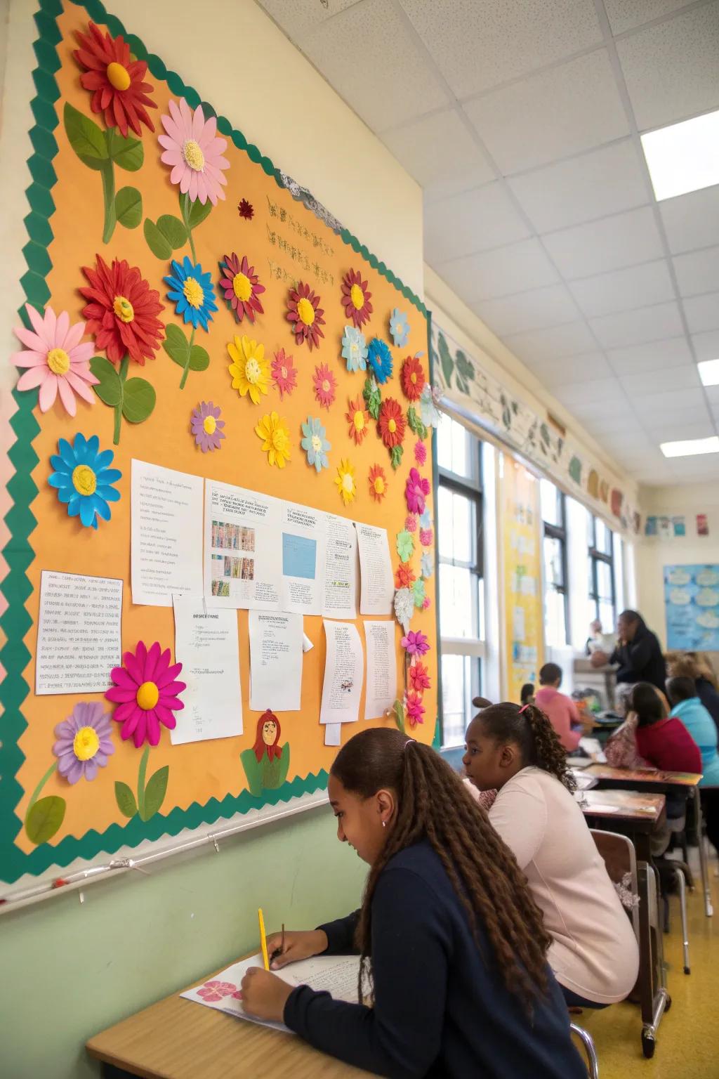 A 'garden of dreams' introduces color and optimism into any setting.