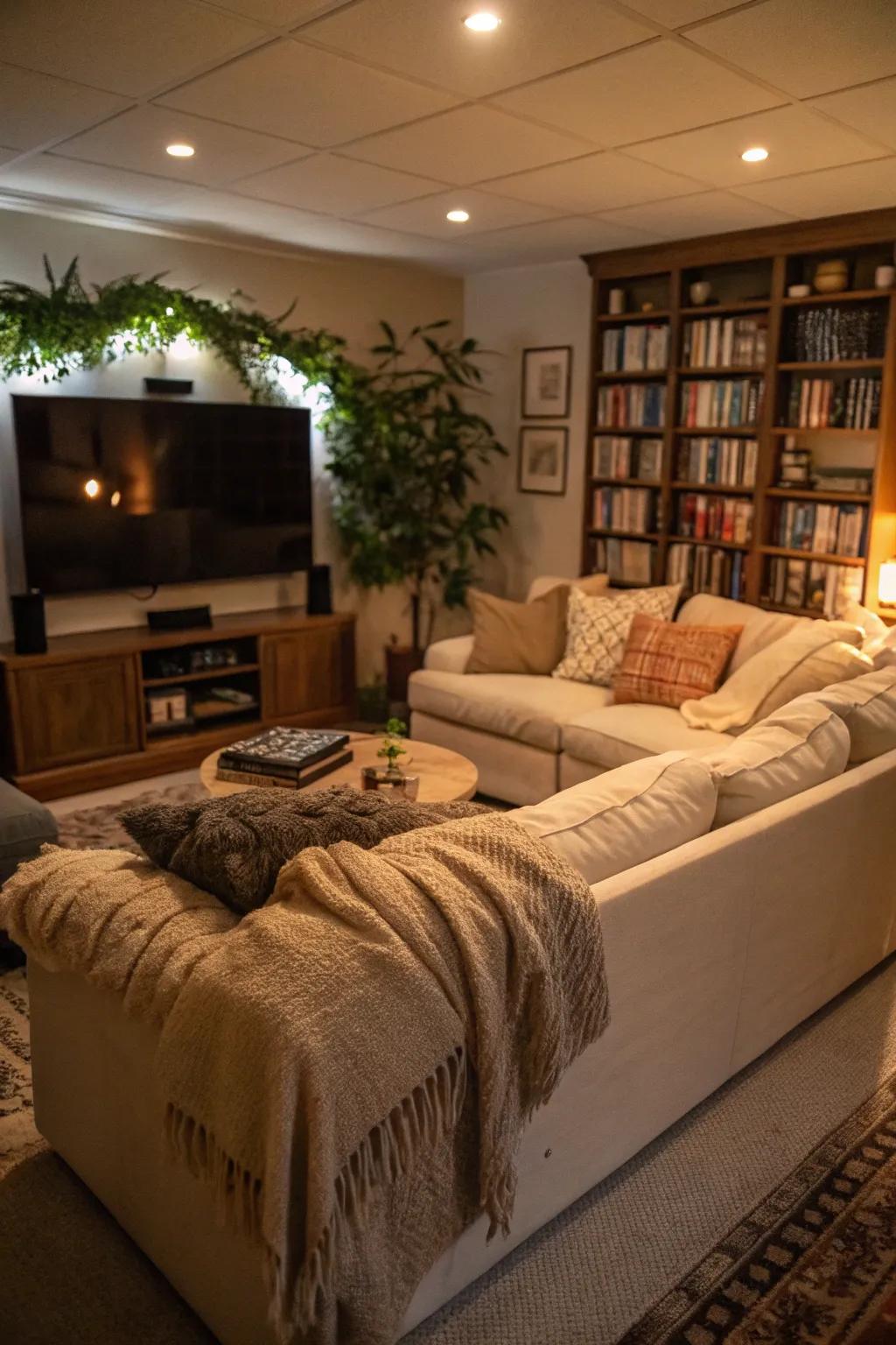 Select seating that makes you want to sink in and linger.