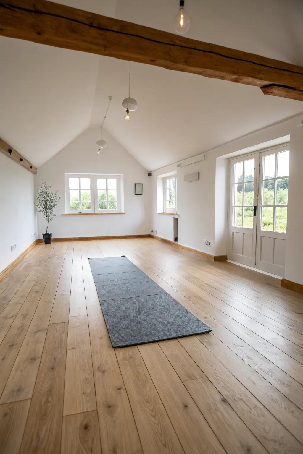 Keep it simple for a truly focused yoga session.