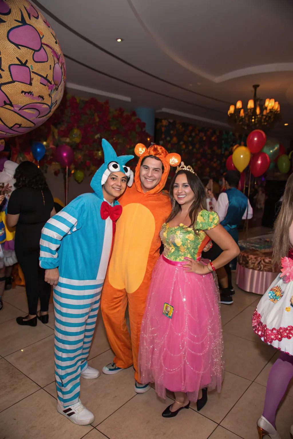 Liberate your imagination with an attire-themed celebration.