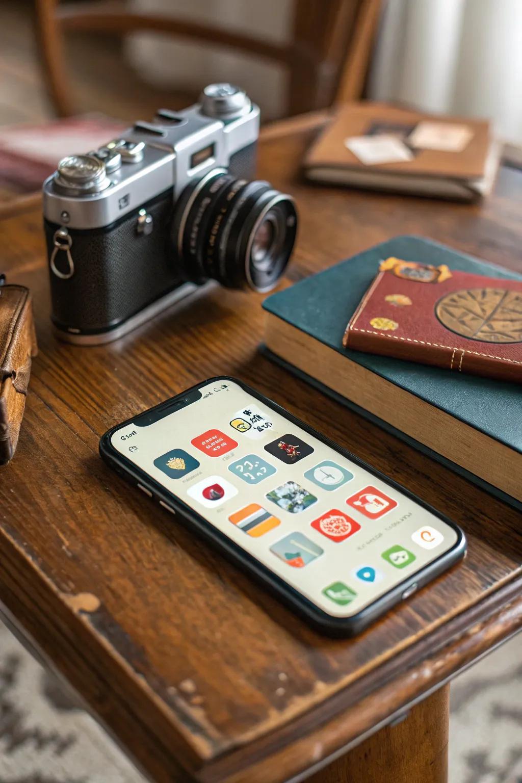 Bring back the good old days with retro icons.