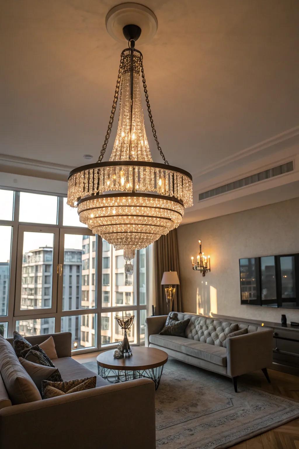 Lighting can be both practical and a design statement.