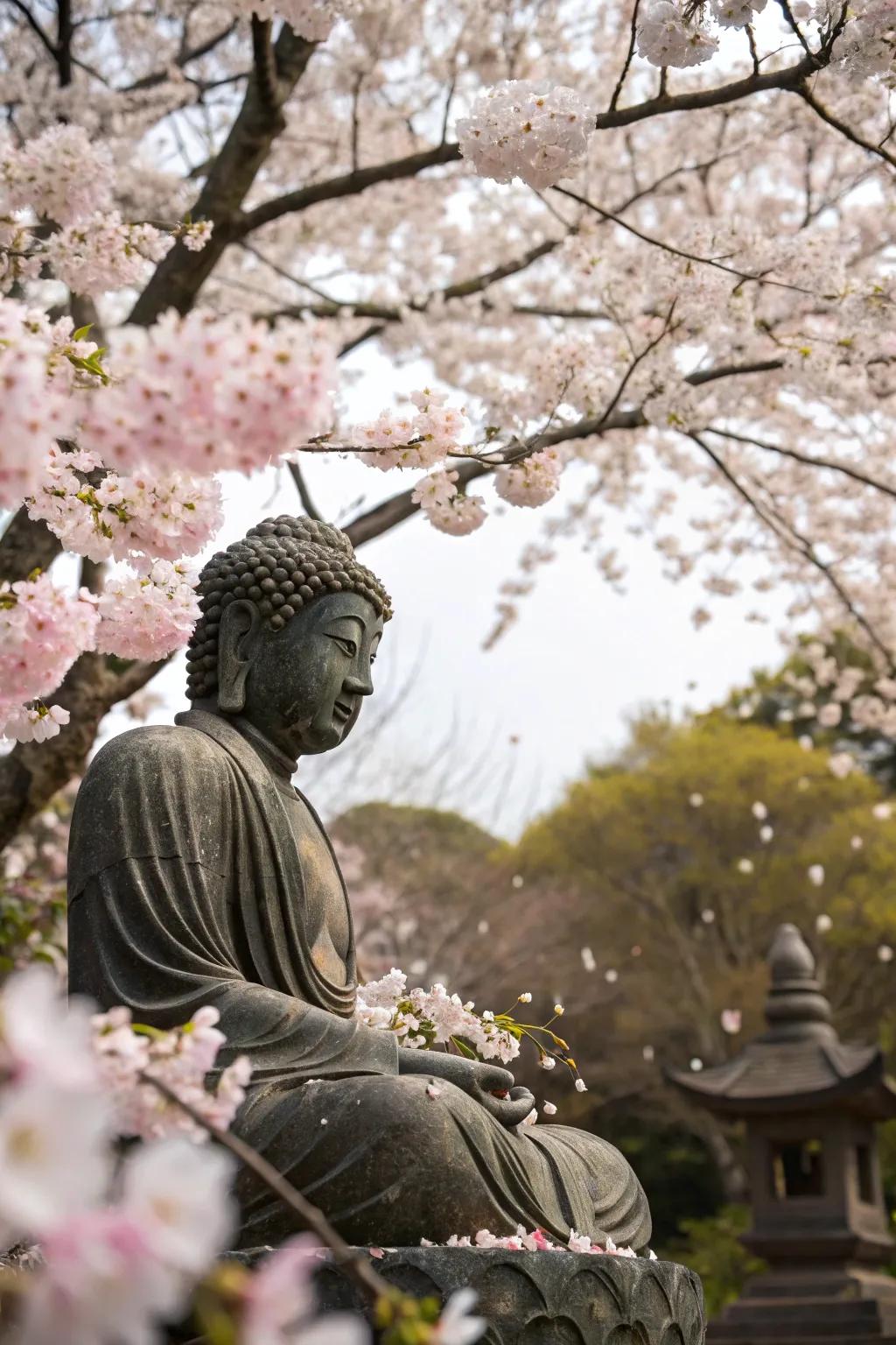 Blossom trees add seasonal beauty and beauty to your garden.