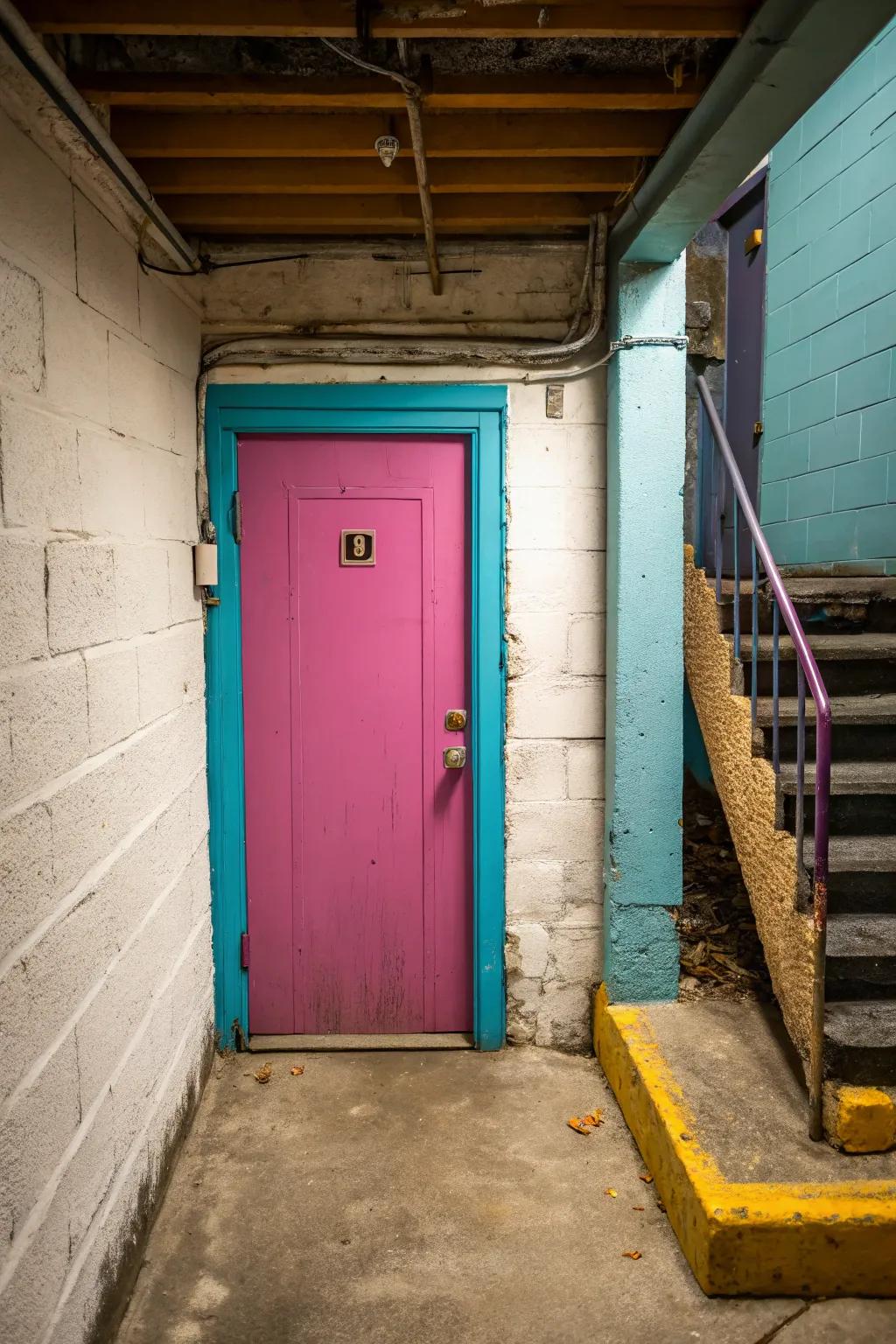 Striking colors guarantee your entrance stands out.