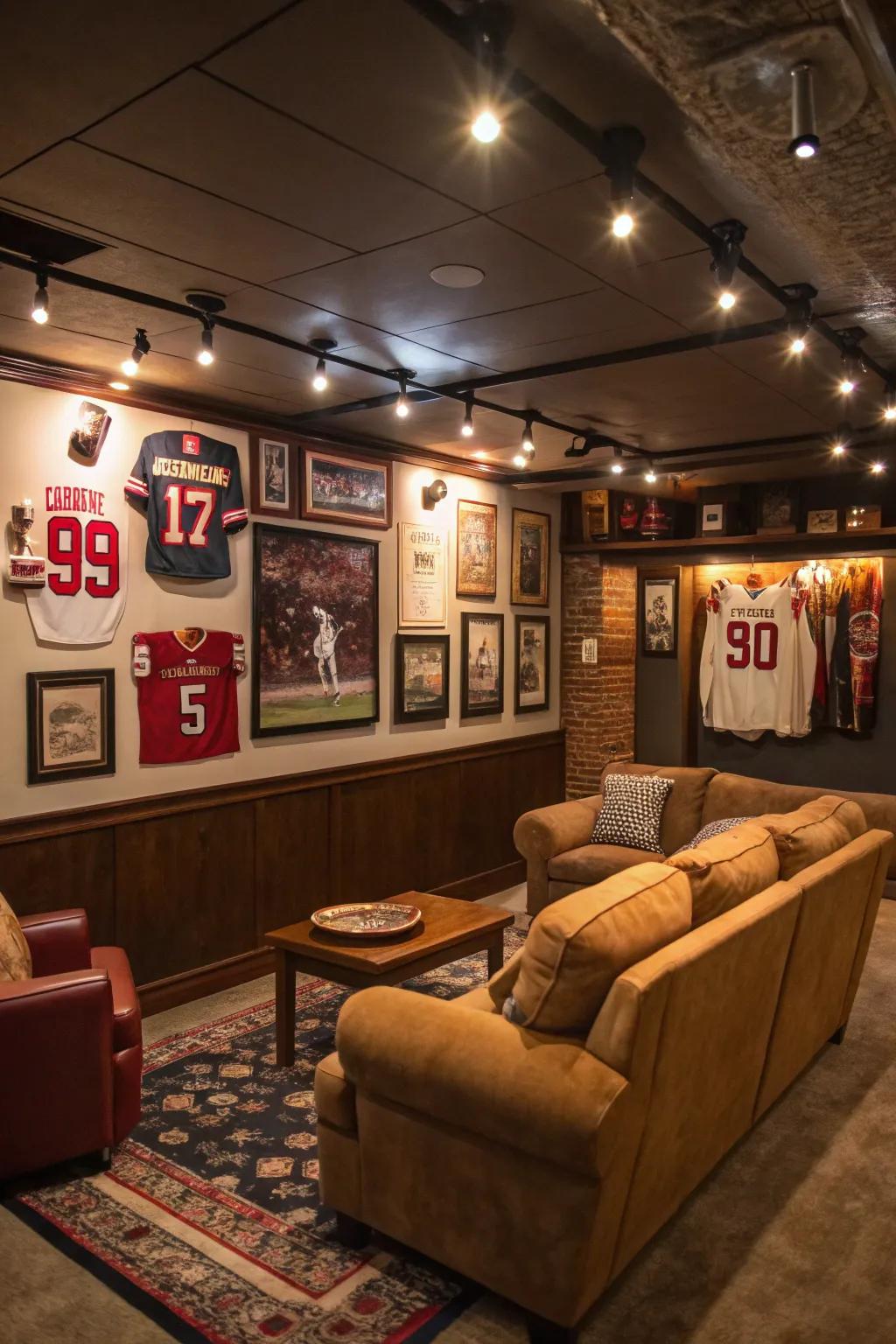 A sentimental haven for those who love sports.