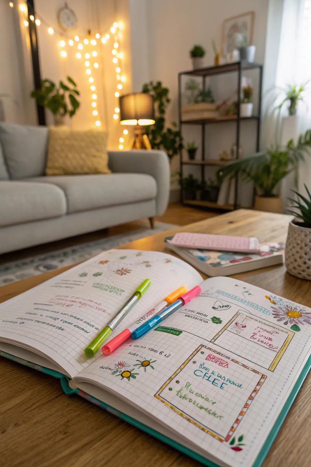 Transform invoice monitoring into an art form with a creative log.