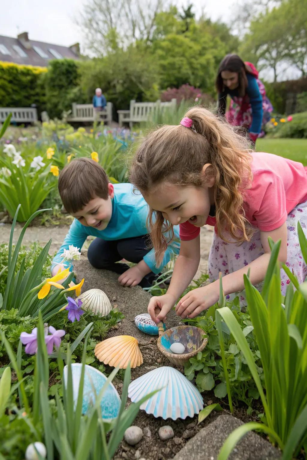 A treasure expedition that transforms your backyard into a shoreline haven.
