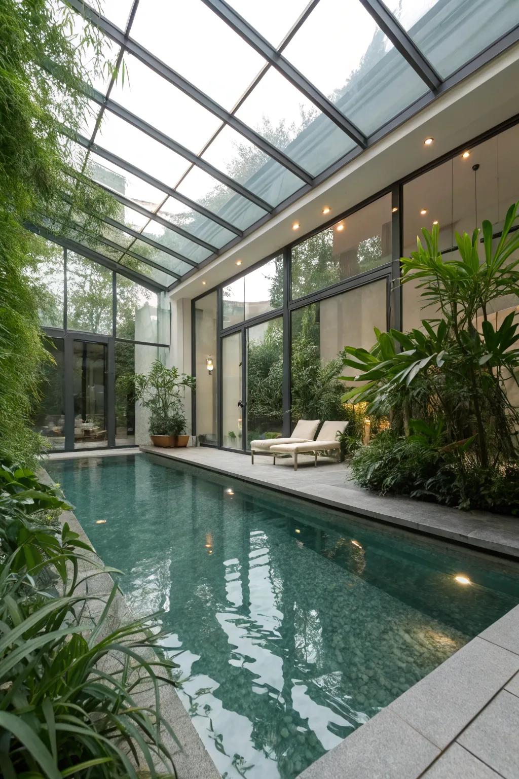 The magic of the underwater world is brought indoors by an aquarium-inspired design.