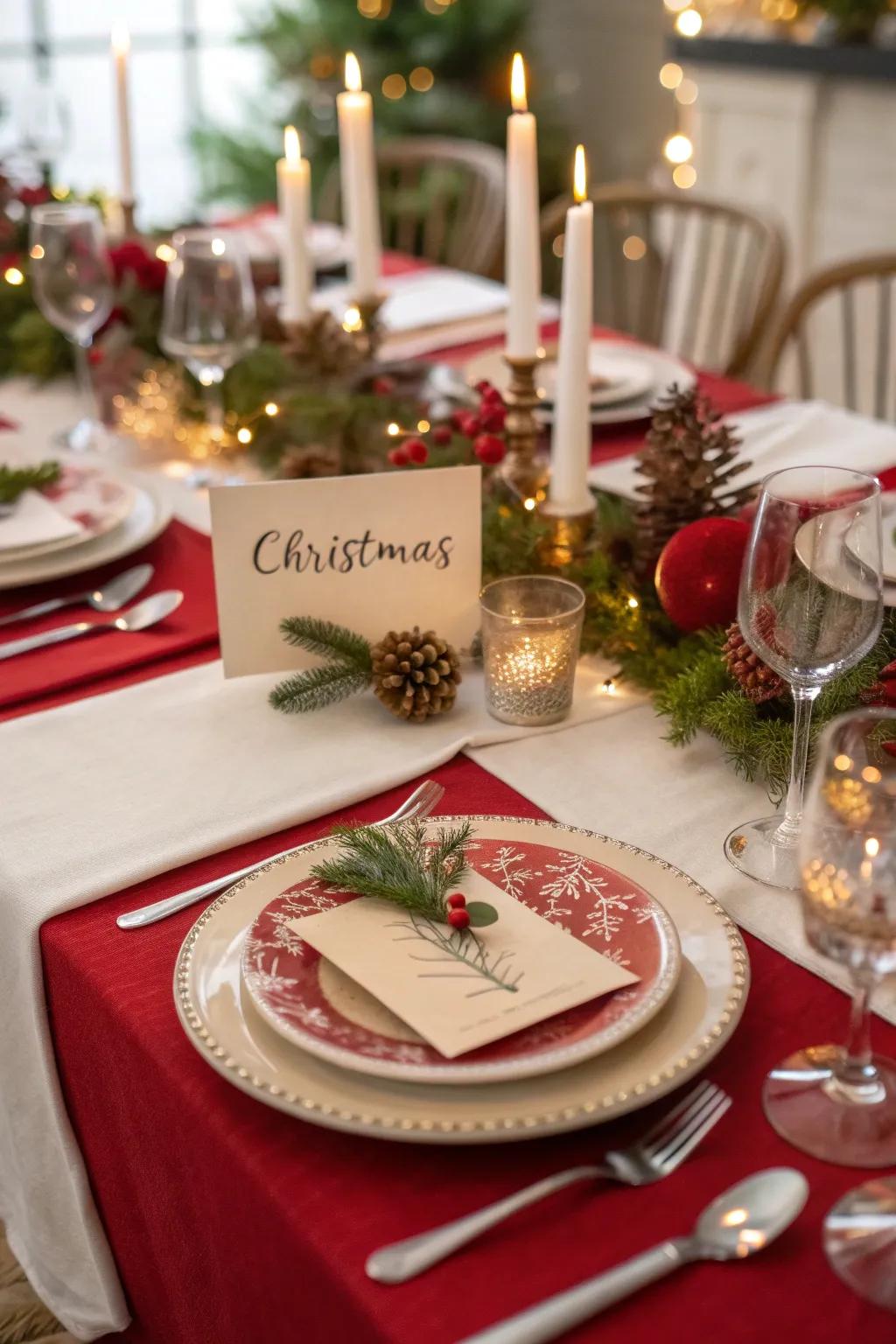 Tailored place settings ensure visitors feel esteemed.