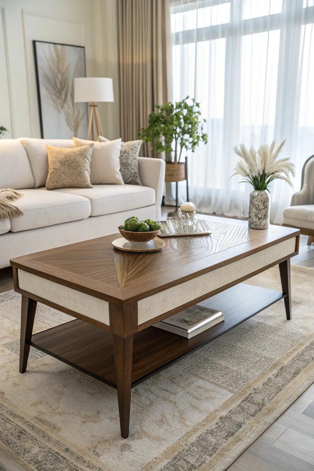Dual tone designs introduce depth and intrigue to your decor.
