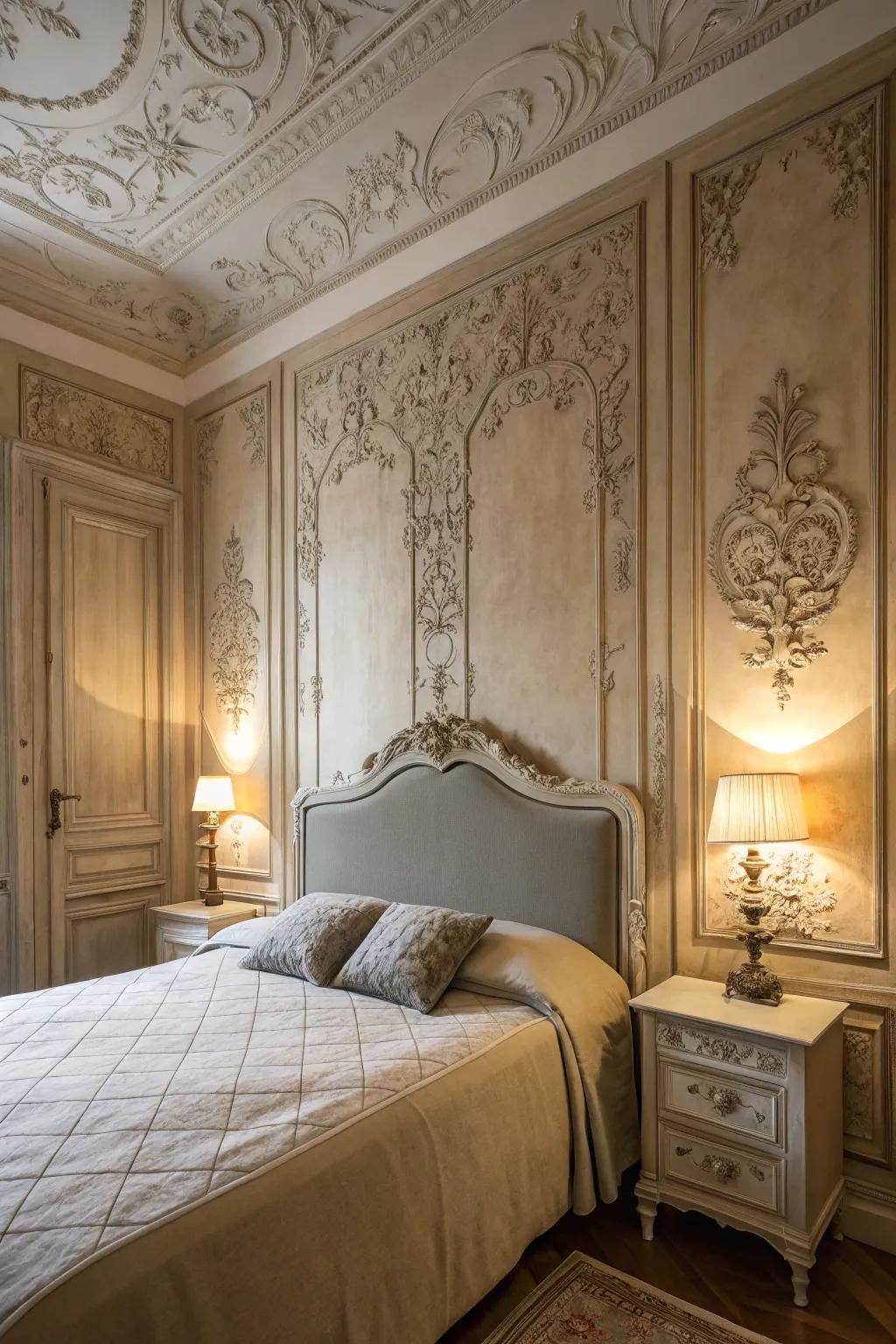 Timeless paneling brings design interest and perennial beauty.