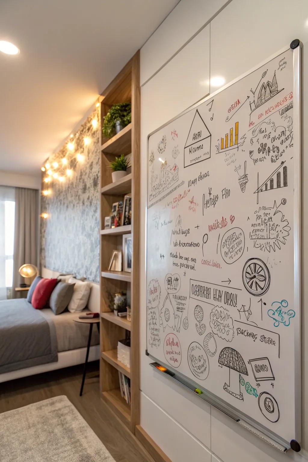 Express your artistic side with creative sketches.