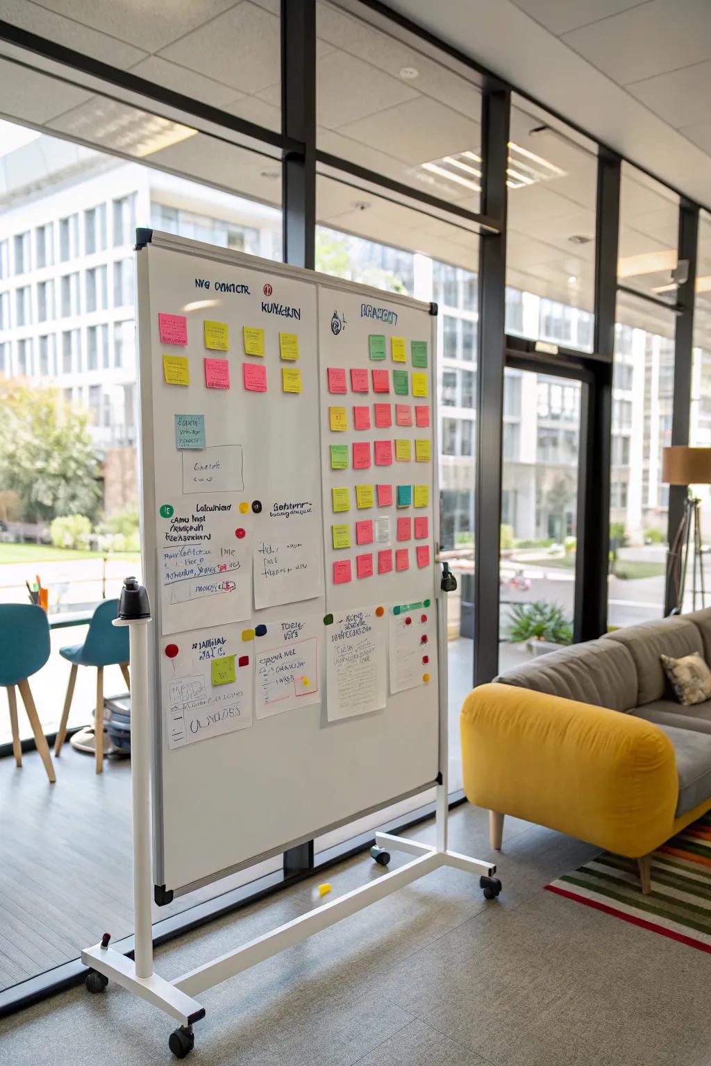 Engage with your ideas using interactive elements.