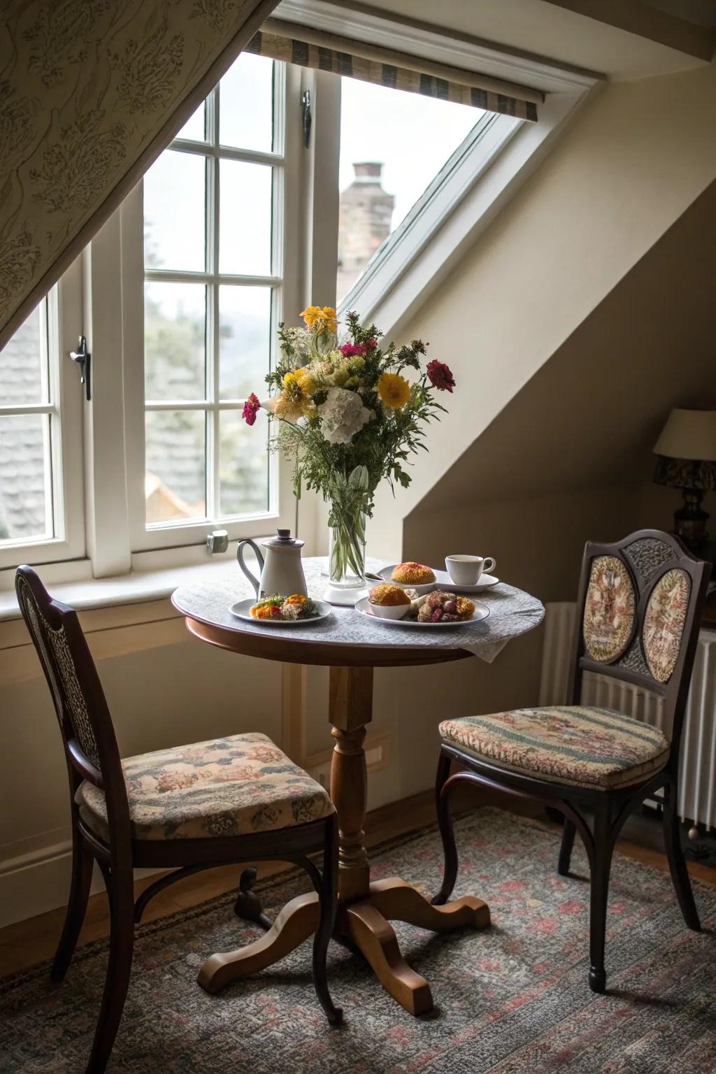 A charming breakfast spot to begin your mornings.