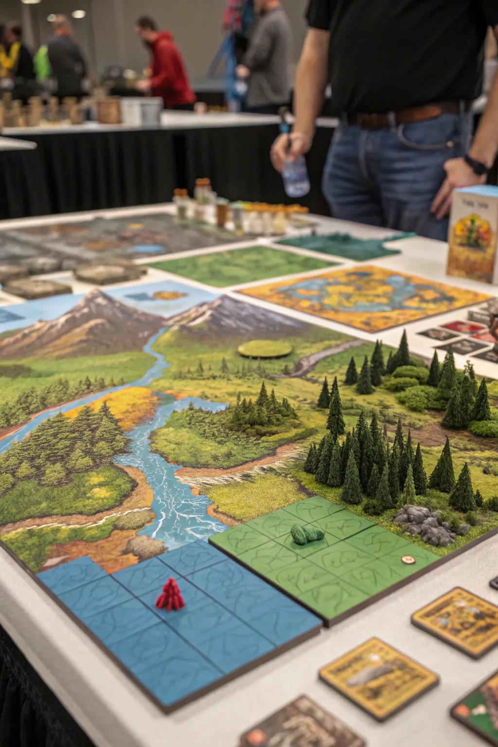 Magnetic tiles enable endless customization.
