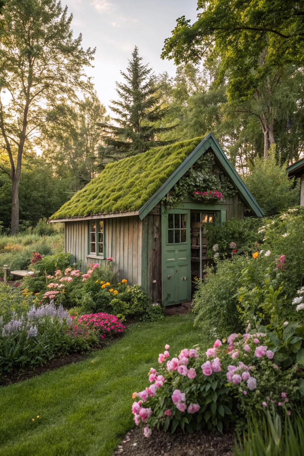 A verdant canopy adds ecological and aesthetic advantages.