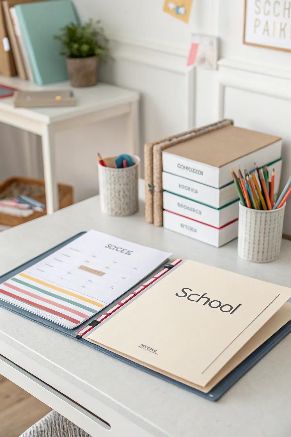 Minimalist tags keep folders sleek and organized.
