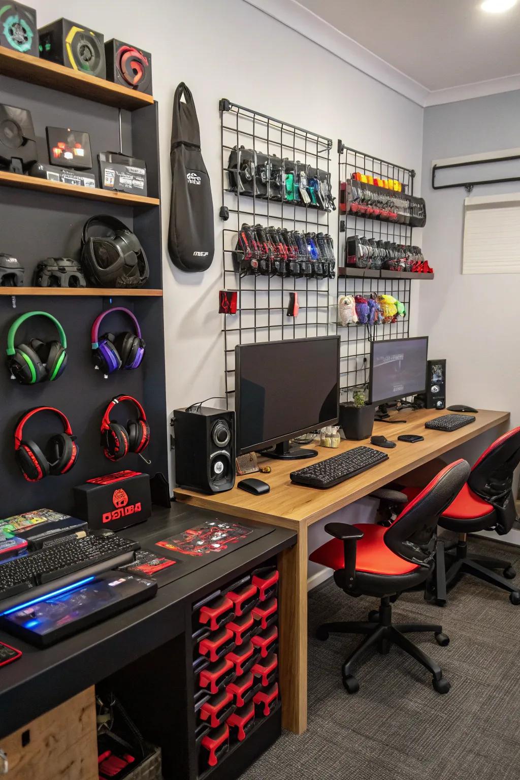 Keep essentials accessible and organized.