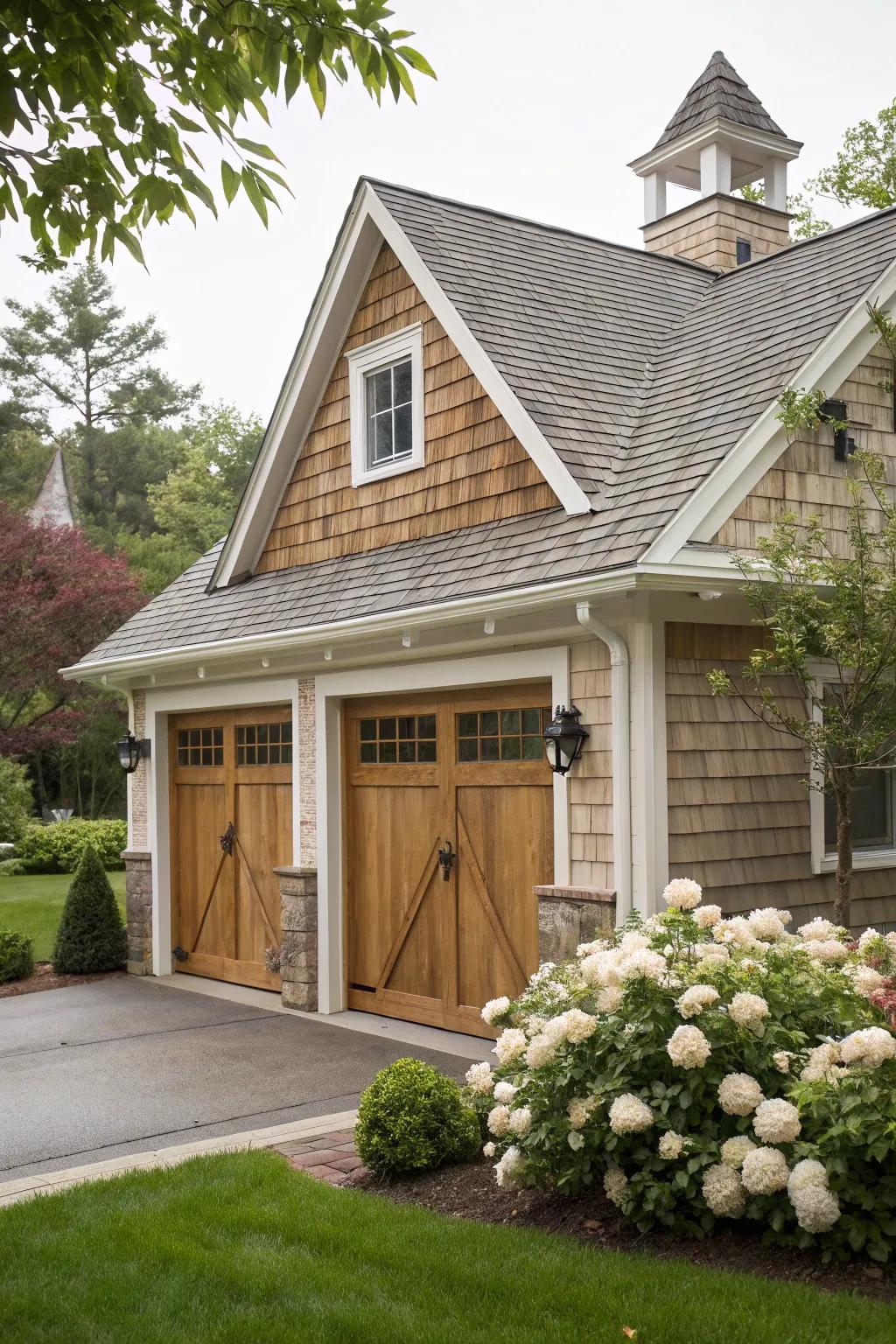 A conventional triangle roof expansion for a classic semblance.