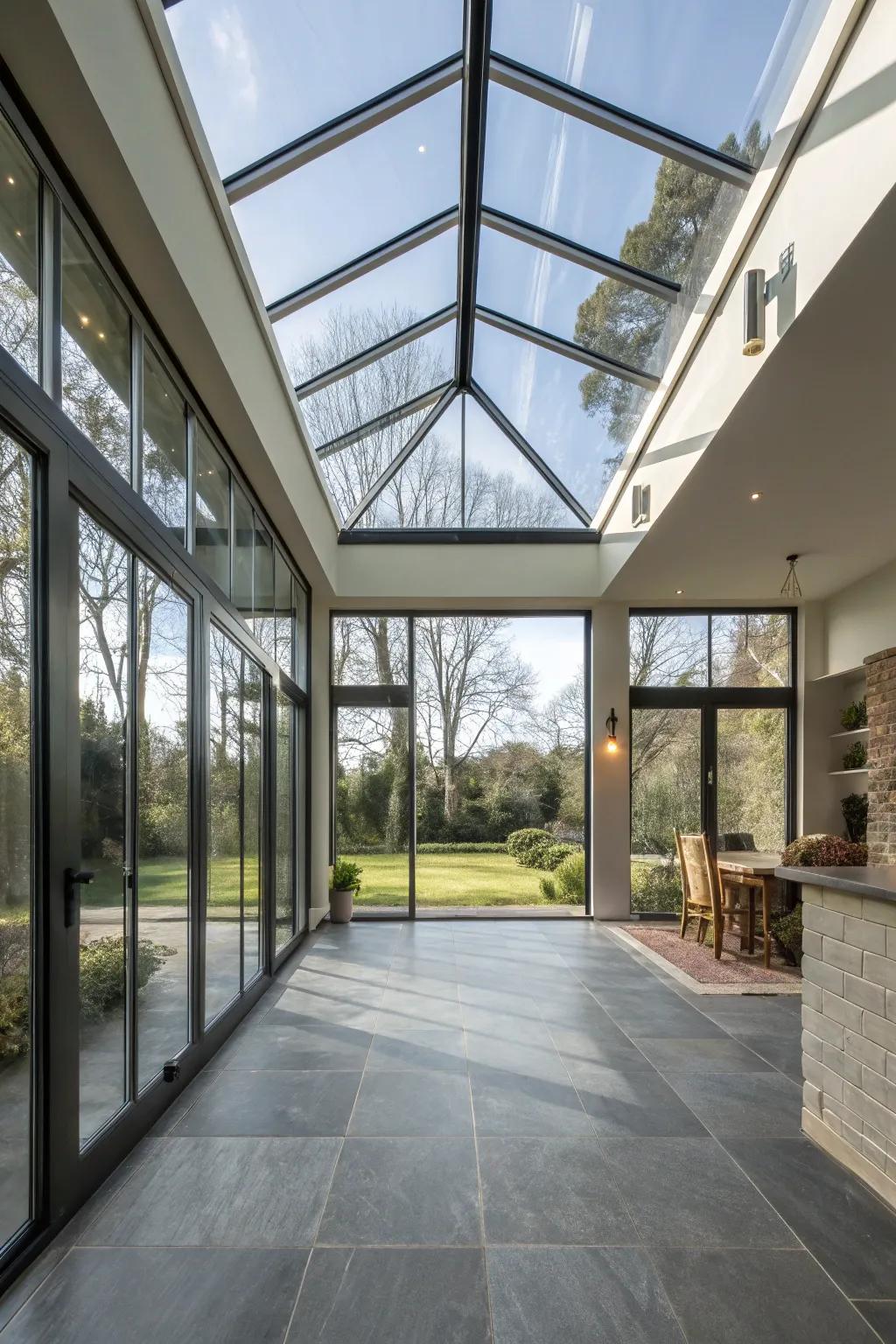 Tall windows that introduce drama and grandeur.