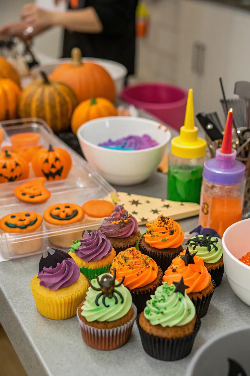 With a creature dessert decorating station, you can unleash your creativity.