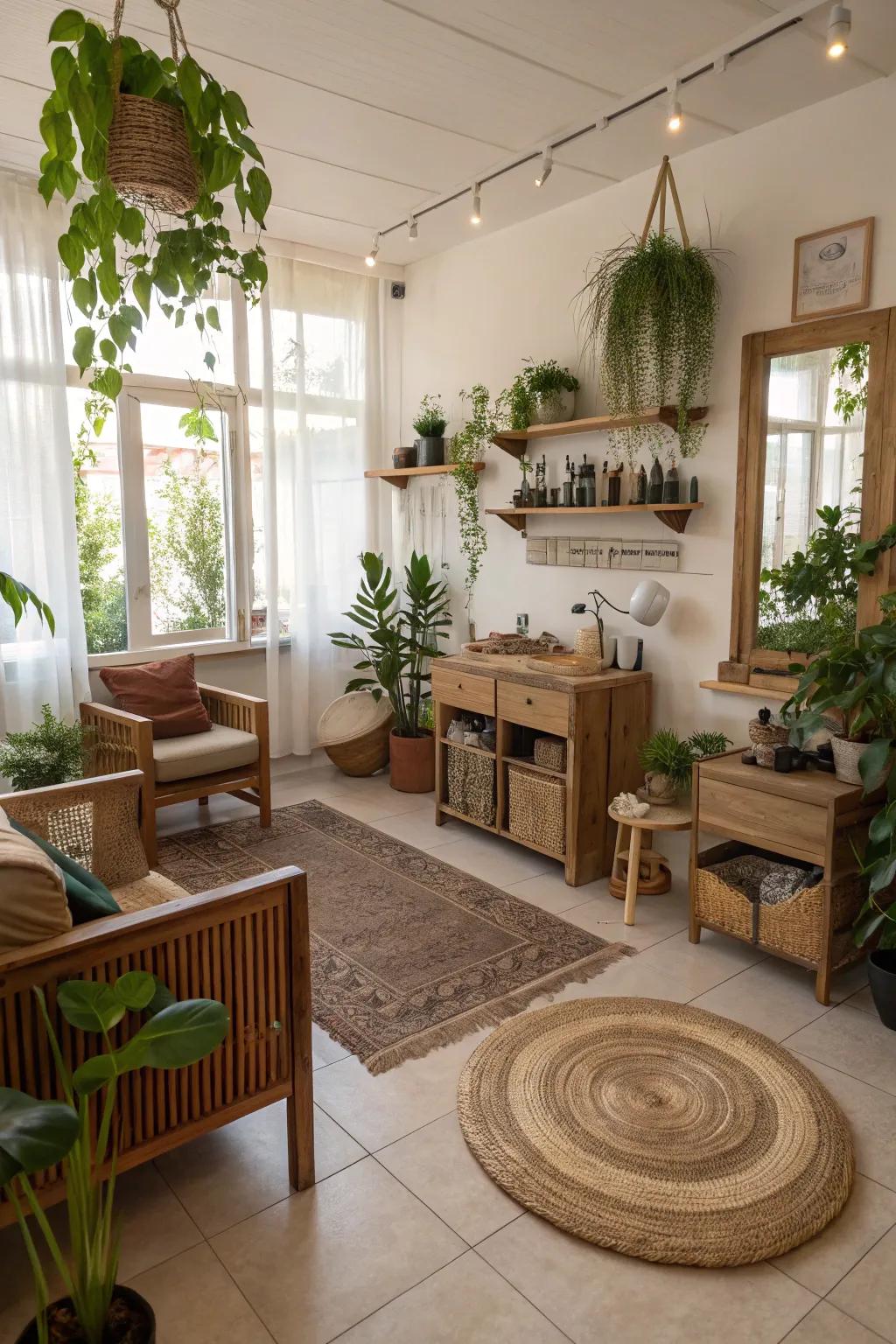 Eco-friendly design elements show your commitment to sustainability.