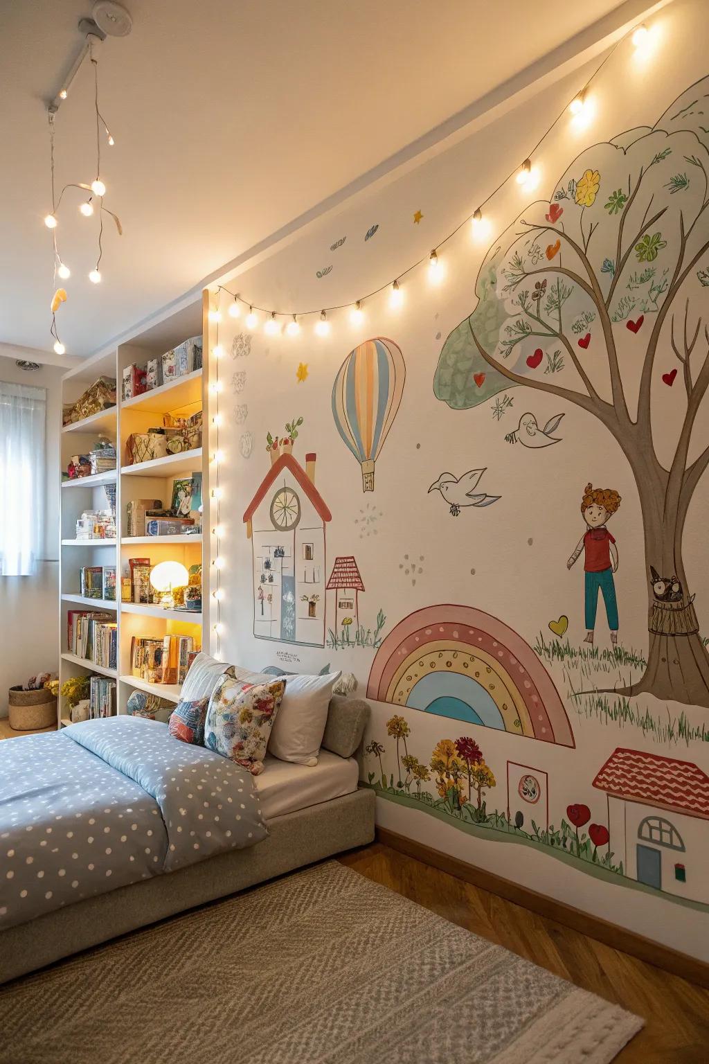 Illustrations add whimsy and enchantment