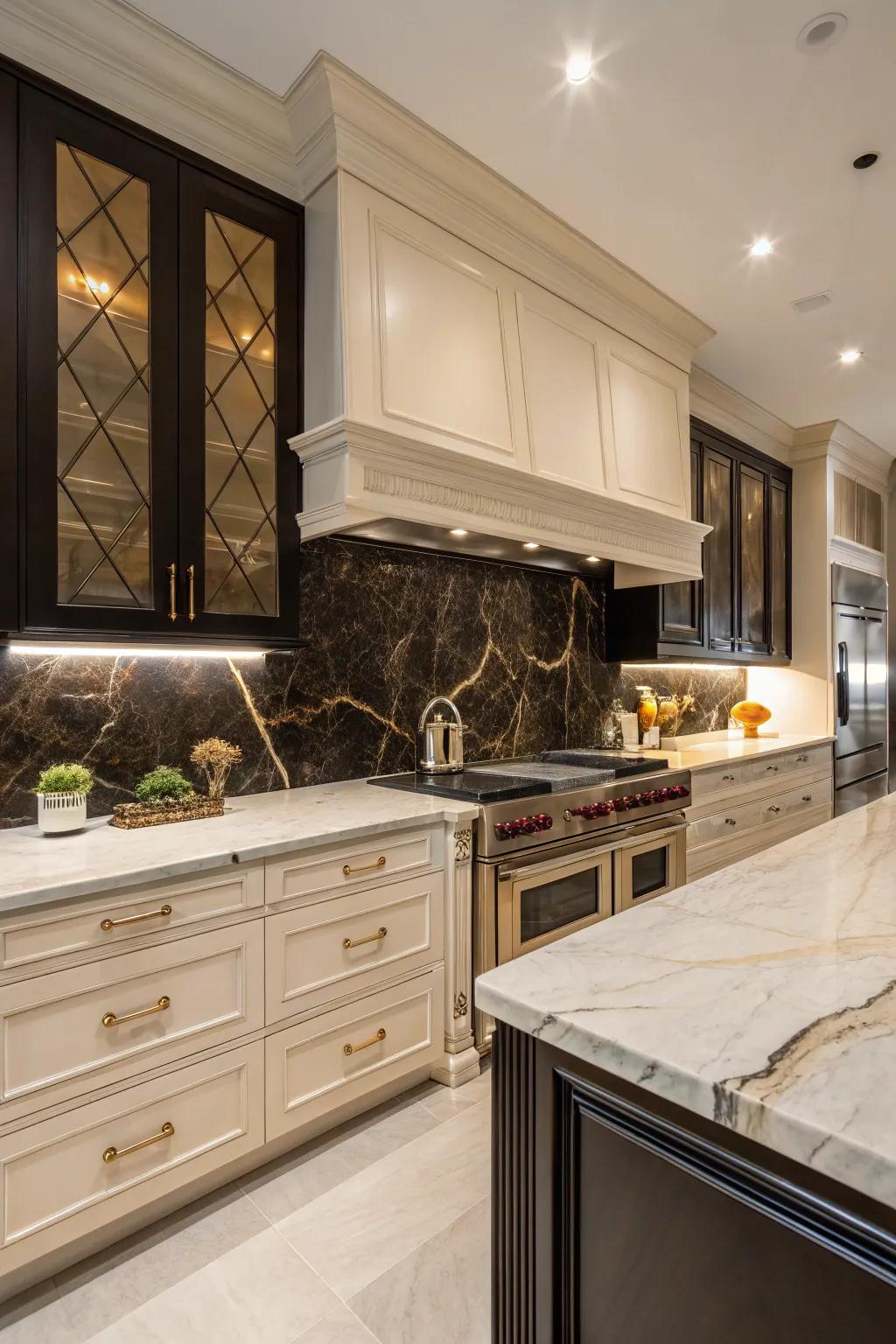 Shine with the luxury of stone.